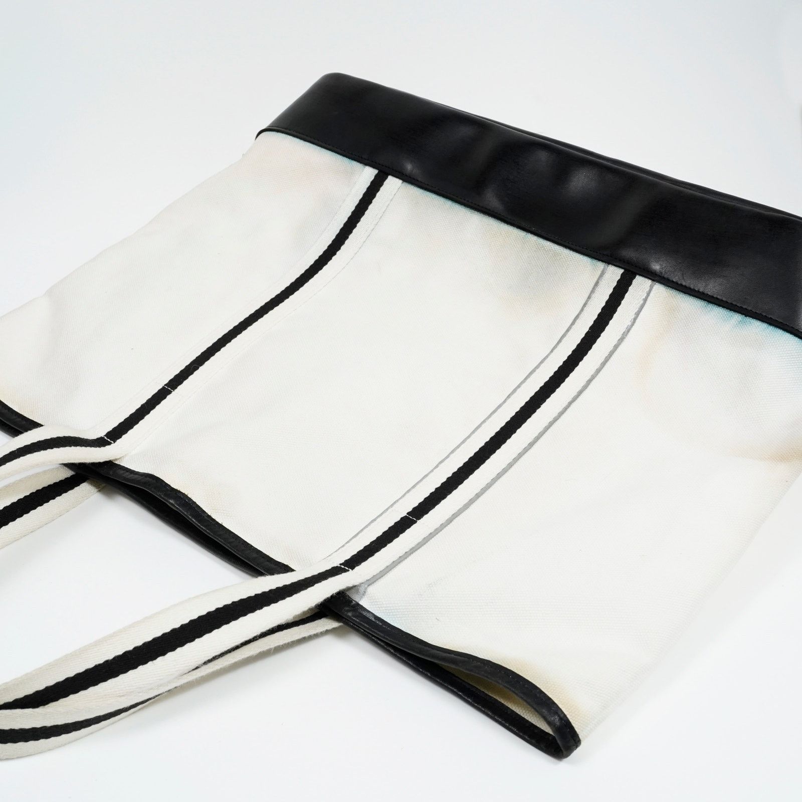 Porter PORTER × Cycle Canvas Tote Bag Large Leather Bottom Japan Size ONE SIZE - 9 Thumbnail