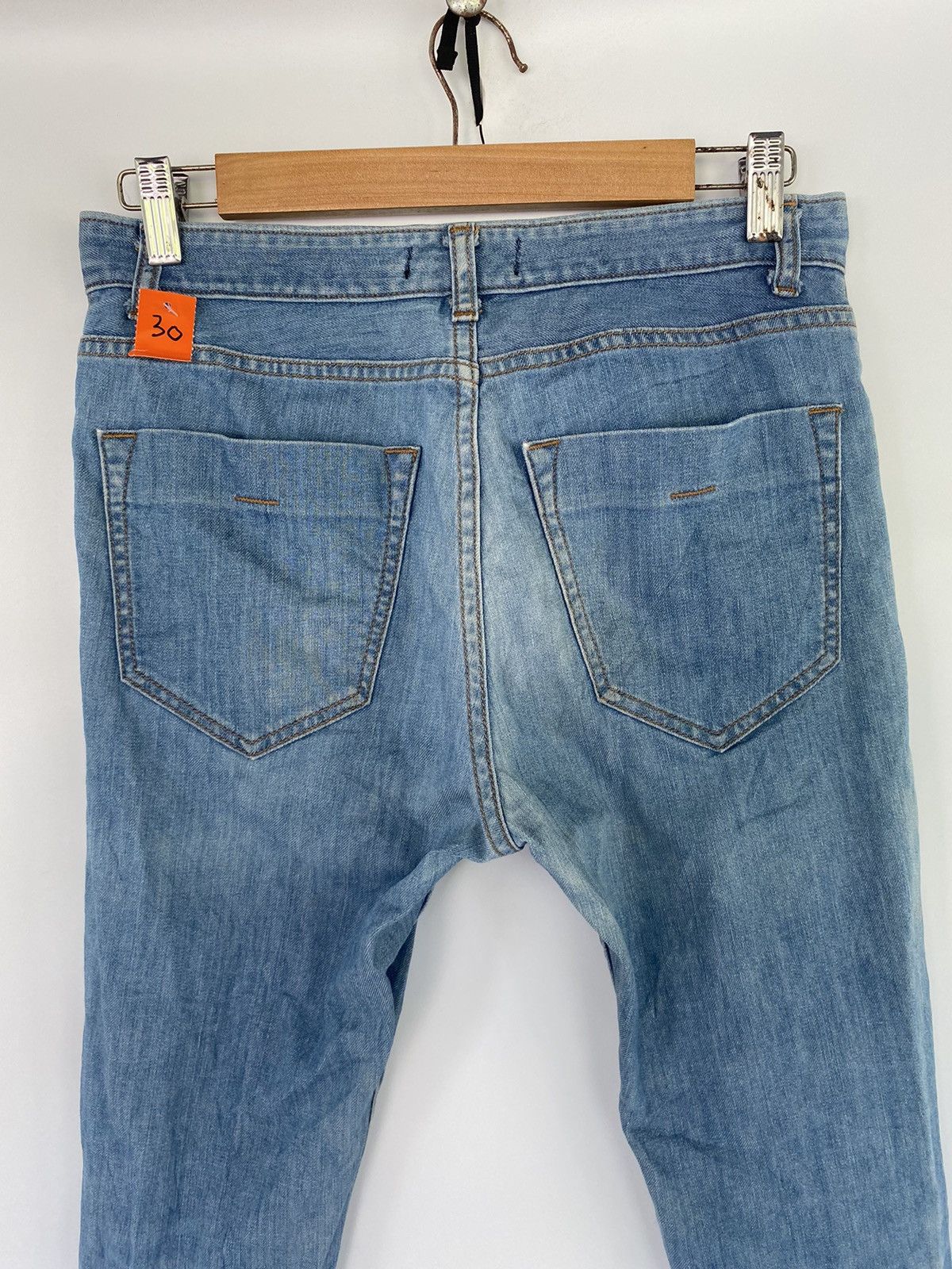 Issey Miyake × Japanese Brand × Zucca ZUCCA Issey Miyake Japanese Denim Women’s Blue Jeans Size 30" / US 8 / IT 44 - 5 Thumbnail
