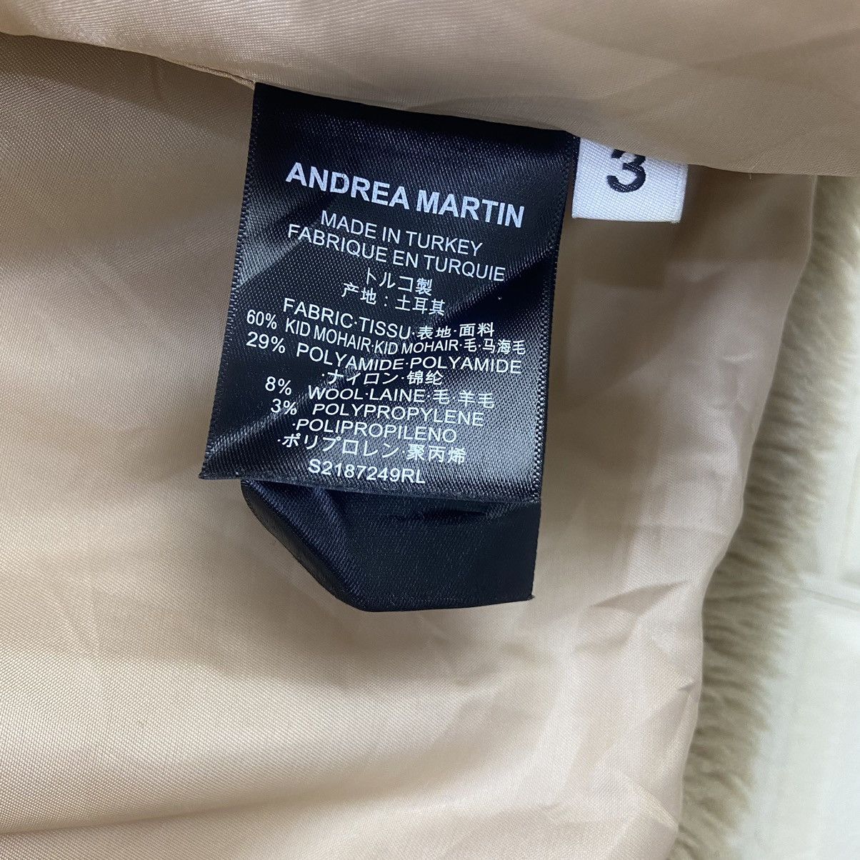 Designer American Actresses Andrea Martin City View Kid Mohair Sherpa Size L / US 10 / IT 46 - 15 Thumbnail