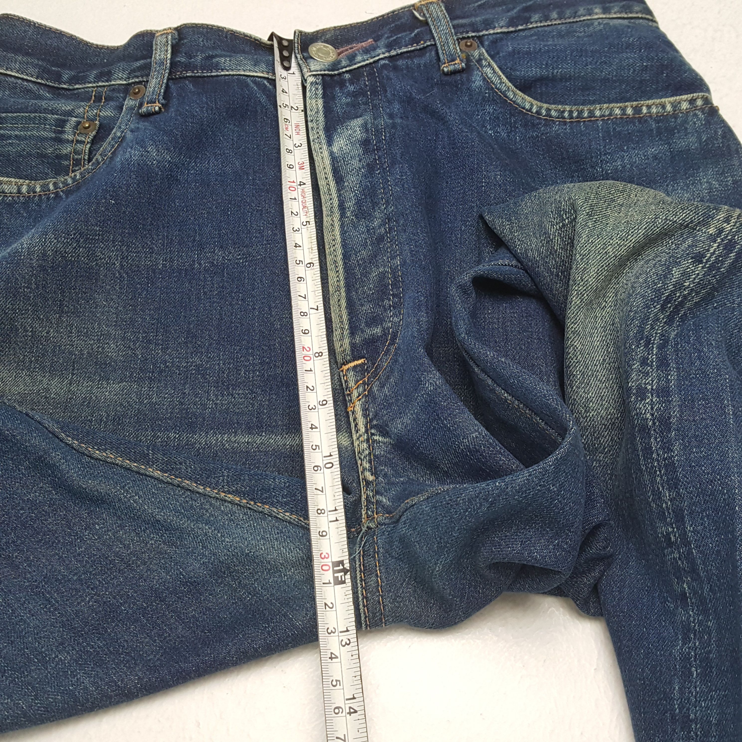 Hysteric Glamour HYSTERIC GLAMOUR Japanese Brand Streetwear Custom Art Jeans Size US 32 / EU 48 - 8 Thumbnail