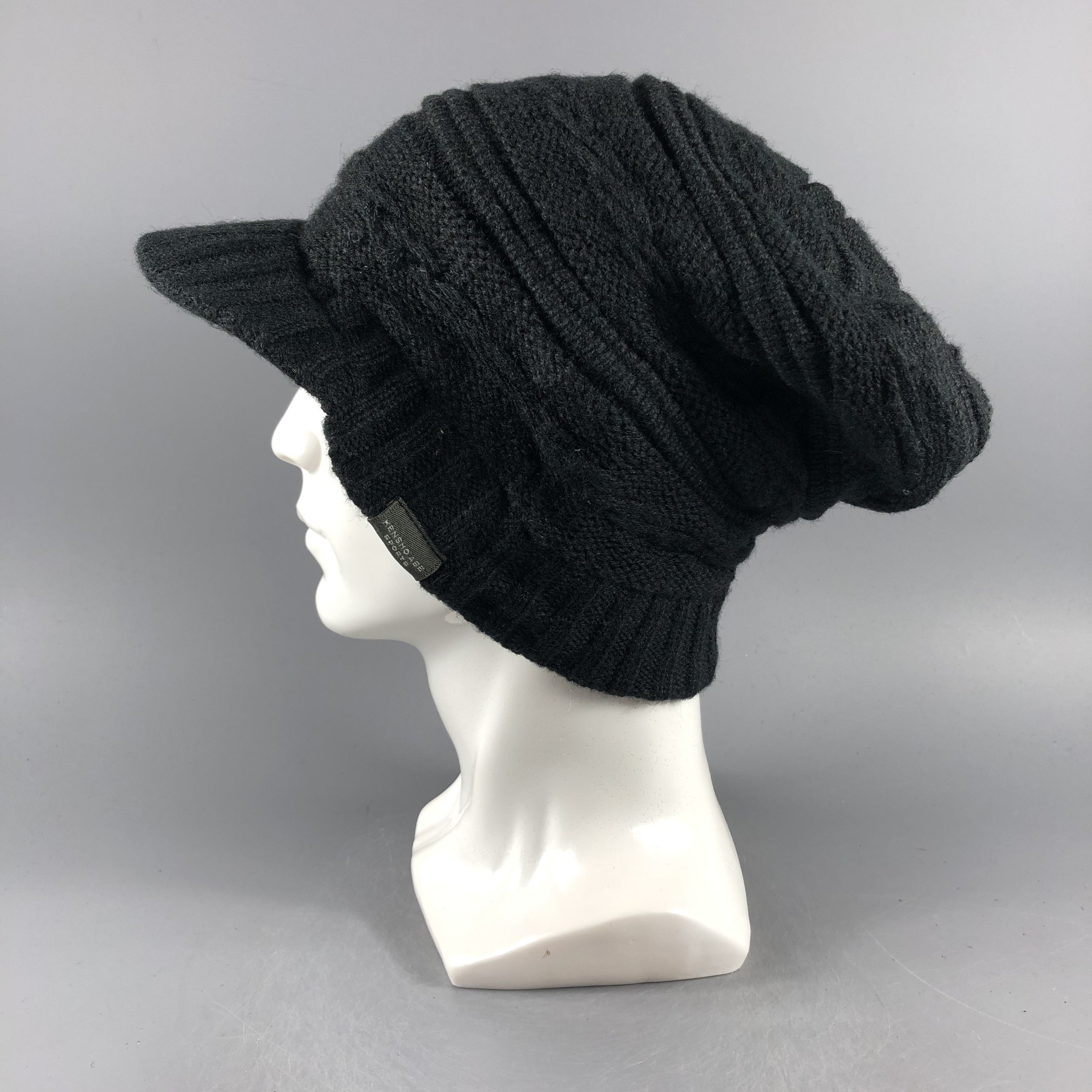 Japanese Brand × Kensho Abe × Vintage Kensho Abe Visor Beanie Snow Hat Snow Cap -D625 Size ONE SIZE - 1 Thumbnail