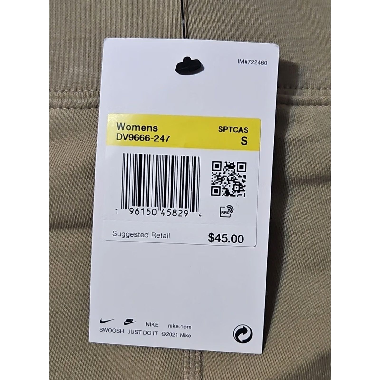 Nike Nike Women's Garden Party Tight Fit Bike Shorts NWT Light Brown Small Yoga Activewear Shorts Tennis Running Gym Size 28" / US 6 / IT 42 - 5 Thumbnail