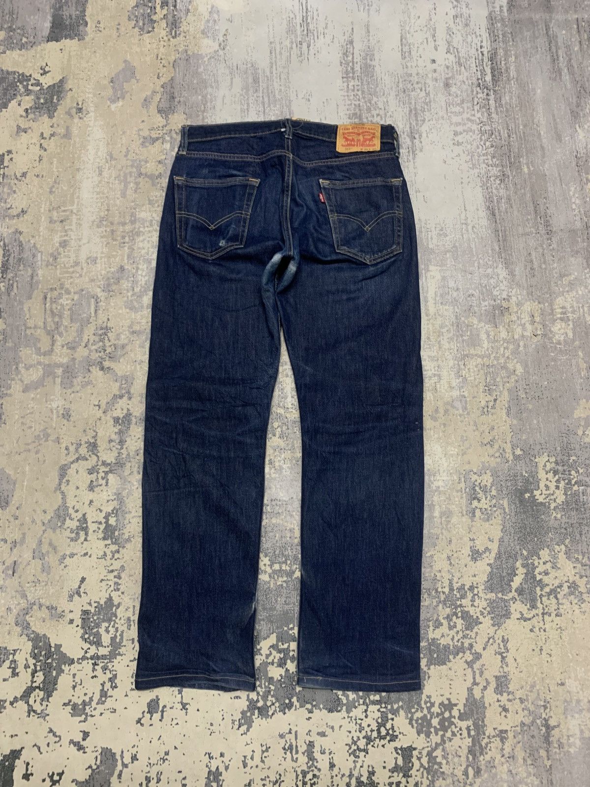 Levi's VINTAGE LEVIS 513 Slim Straight BLUE WASH JEANS Size US 31 - 6 Thumbnail