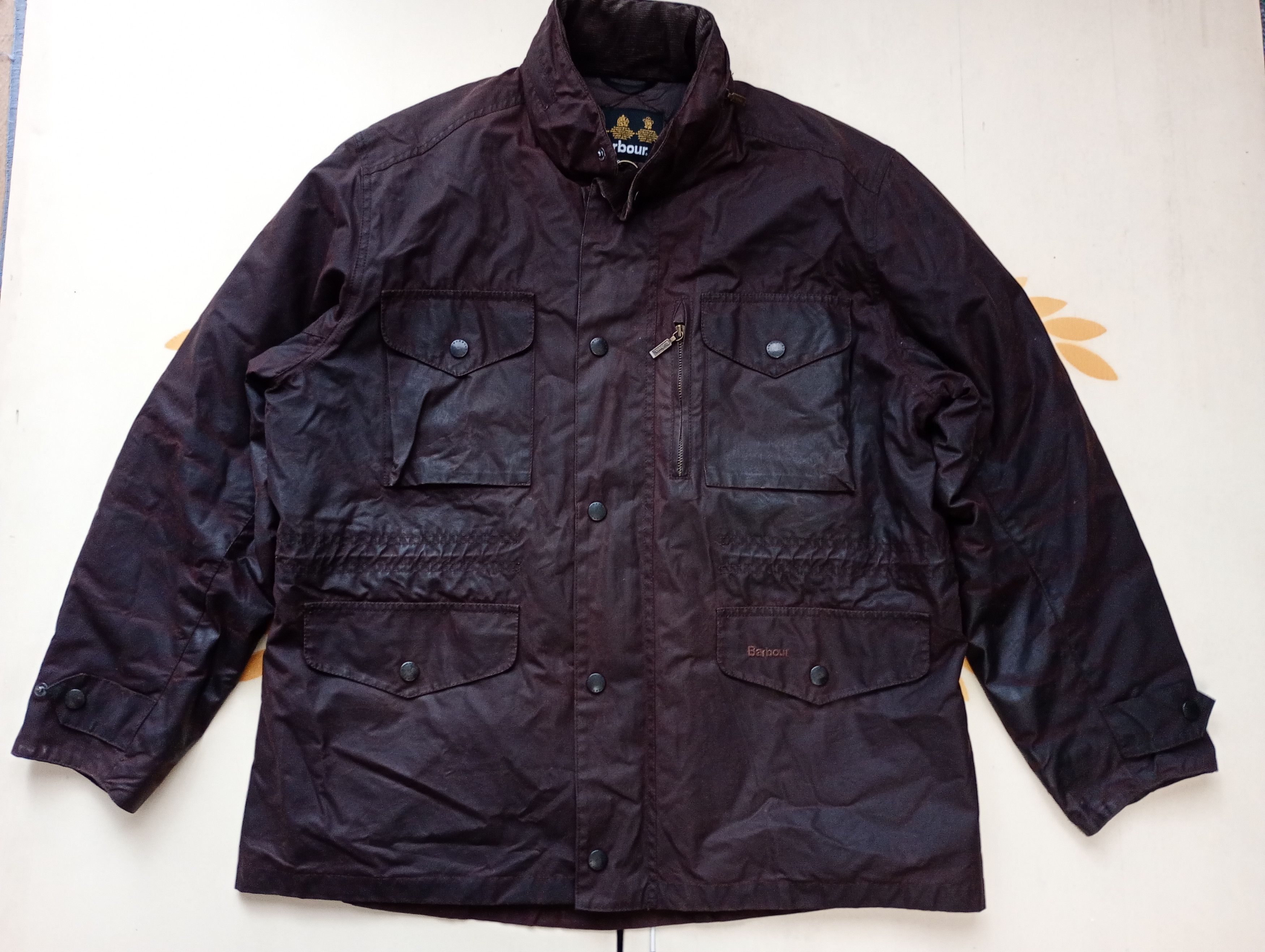 Barbour Barbour Sapper Waxed Jacket Vintage Size US XL / EU 56 / 4 - 2 Thumbnail