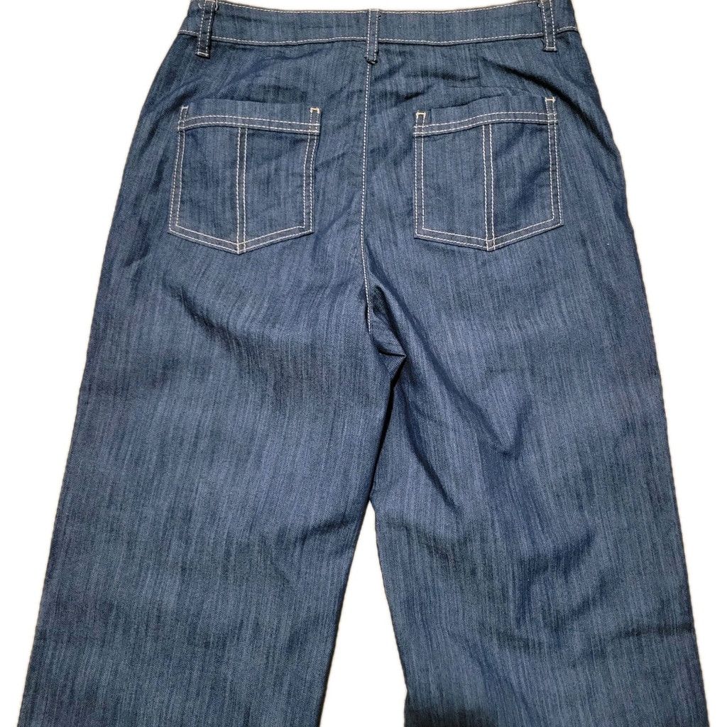 Tommy Hilfiger Tommy Hilfiger Women’s High-Rise Wide-Leg Crop Size 4 Size 27" / US 4 / IT 40 - 7 Thumbnail
