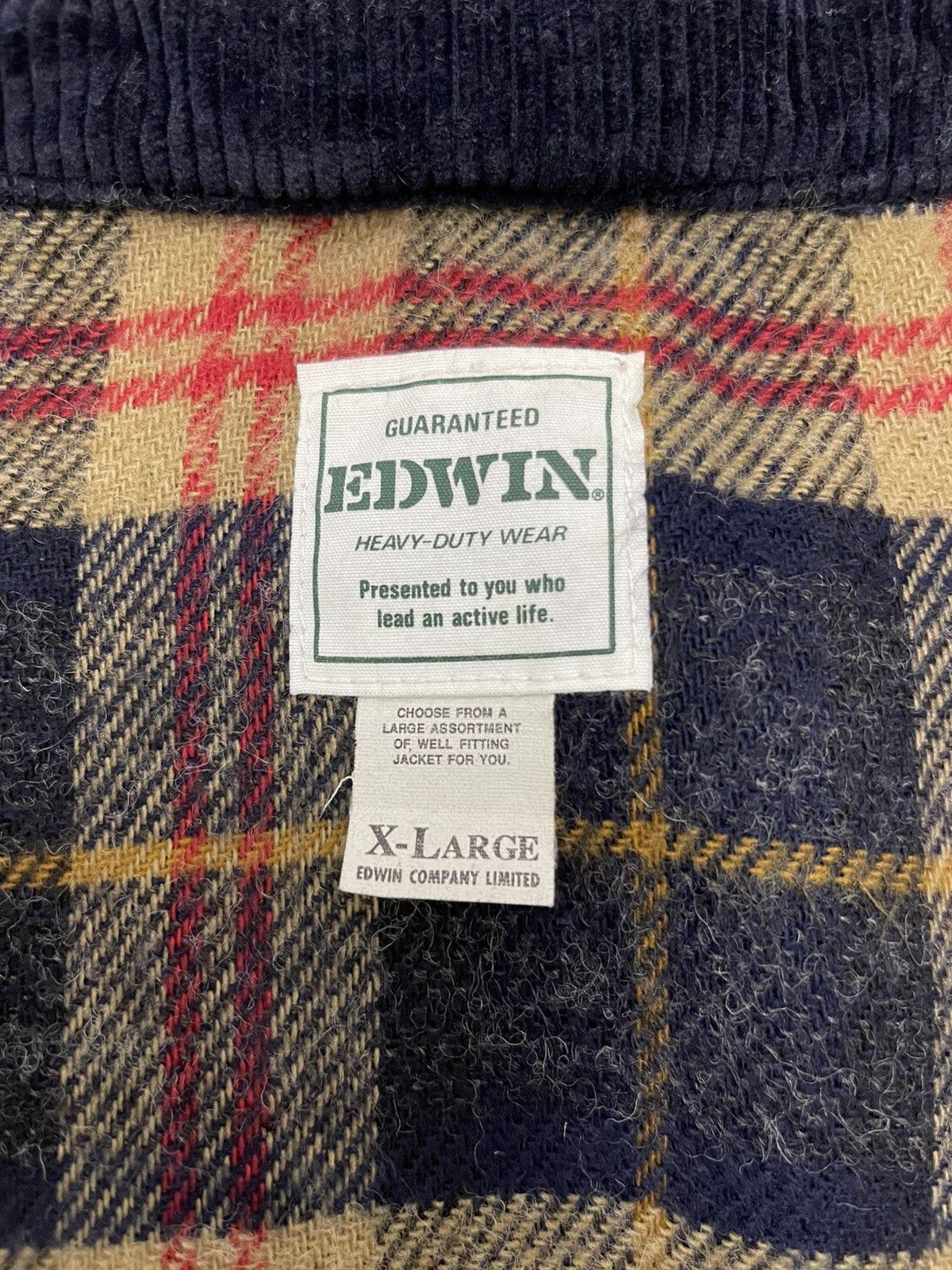 Edwin Vintage Edwin Heavy-Duty Denim Jacket Size US L / EU 52-54 / 3 - 15 Thumbnail