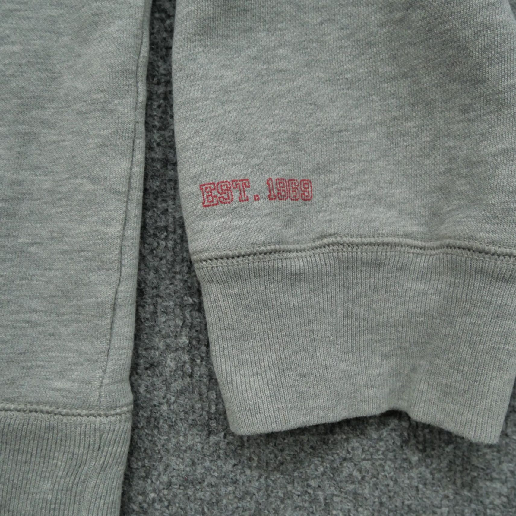 Gap VINTAGE Gap Hoodie Mens Pullover XL Grey Hooded Logo Boxy 2000s Y2K Size US XL / EU 56 / 4 - 2 Thumbnail