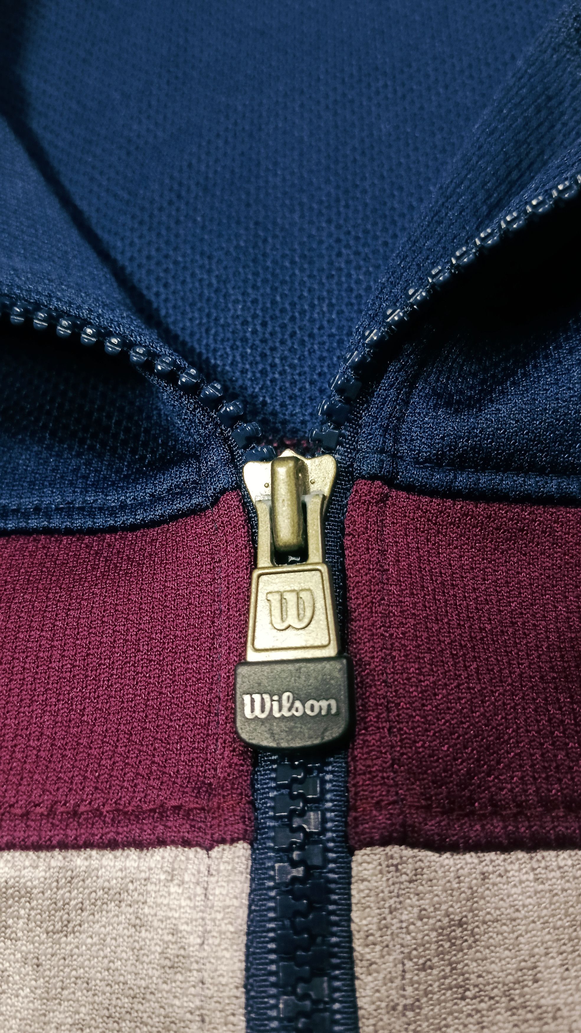 Wilson Vintage Wilson Half Zipper Track Jacket Size US L / EU 52-54 / 3 - 7 Thumbnail