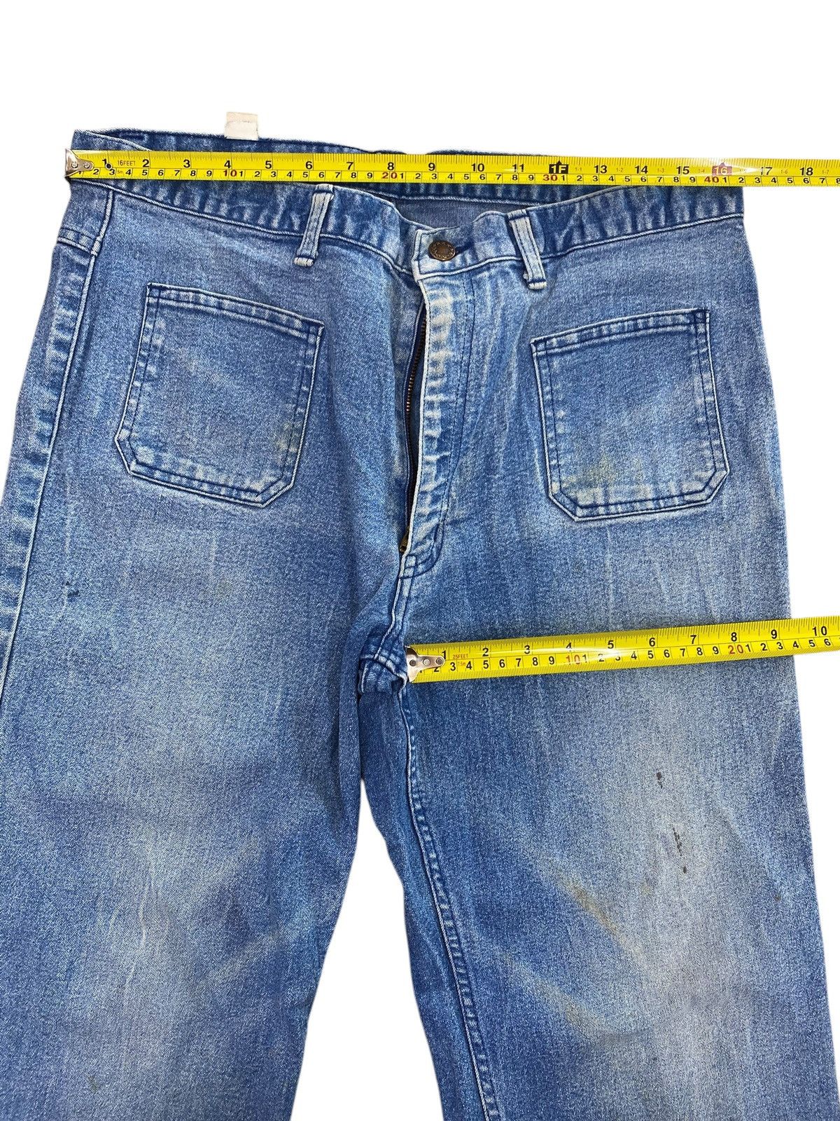 Japanese Brand Japanese Brand Bush Pant Style Loose Jeans Size US 33 - 9 Thumbnail