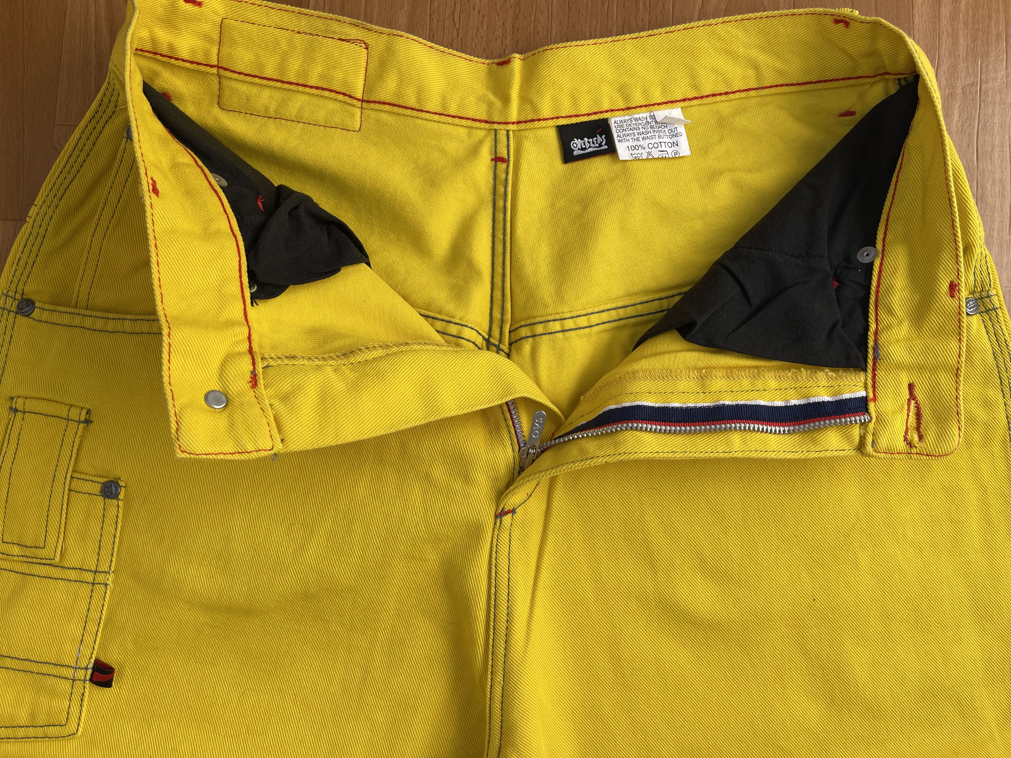 Other Overseas jeans shorts, vintage denim hip hop, 90s, size W 32 Size US 32 / EU 48 - 13 Thumbnail