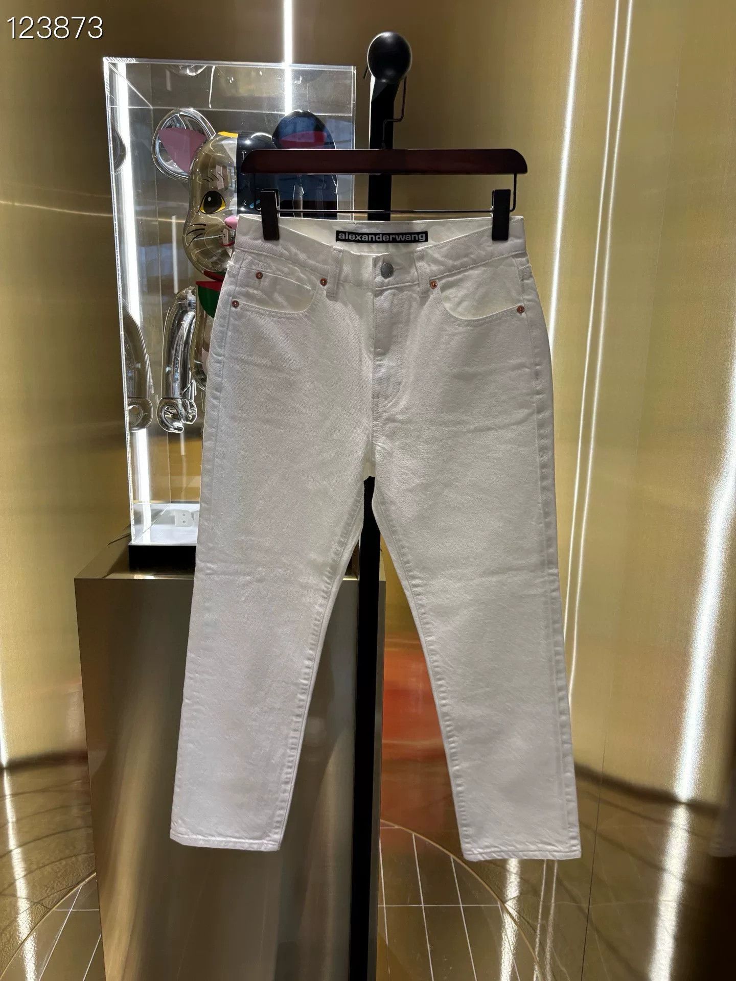 King Alexander Wang White Jeans Size 28 Size 28" / US 6 / IT 42 - 1 Thumbnail