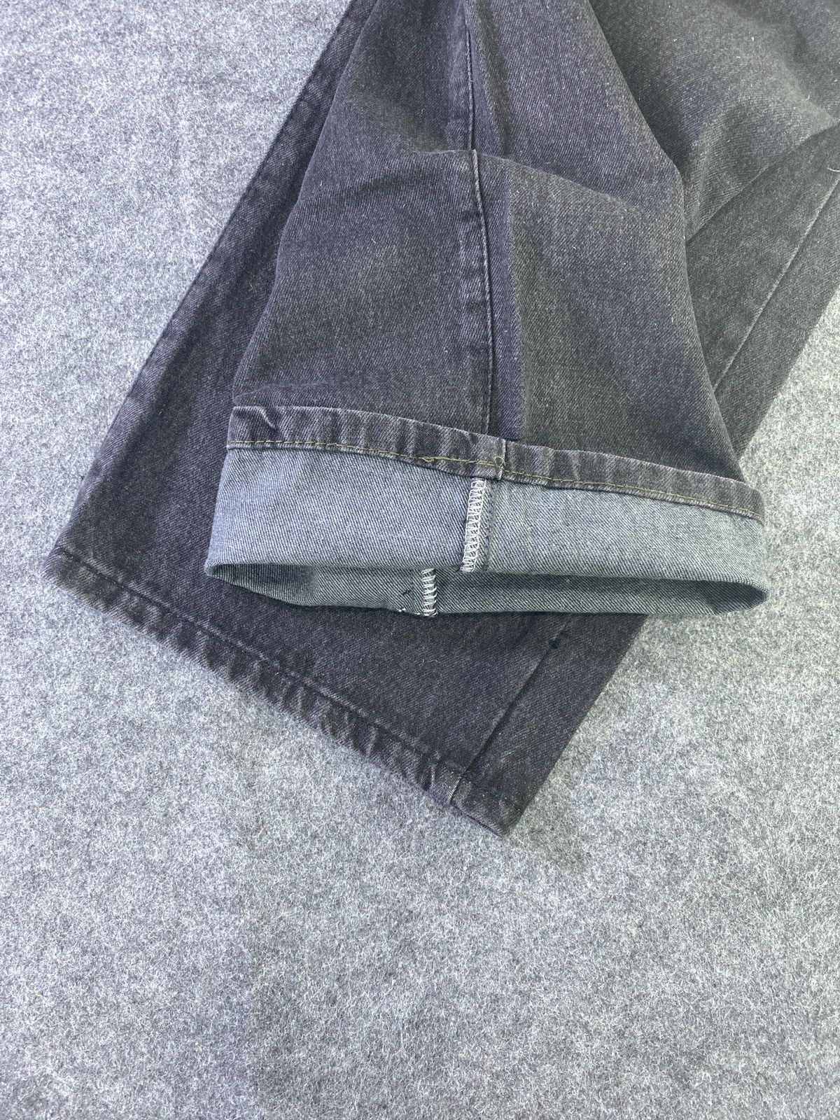 Japanese Brand × Jean Japanese Brand Baggy Distressed Black Pants -J948 Size US 28 / EU 44 - 7 Thumbnail