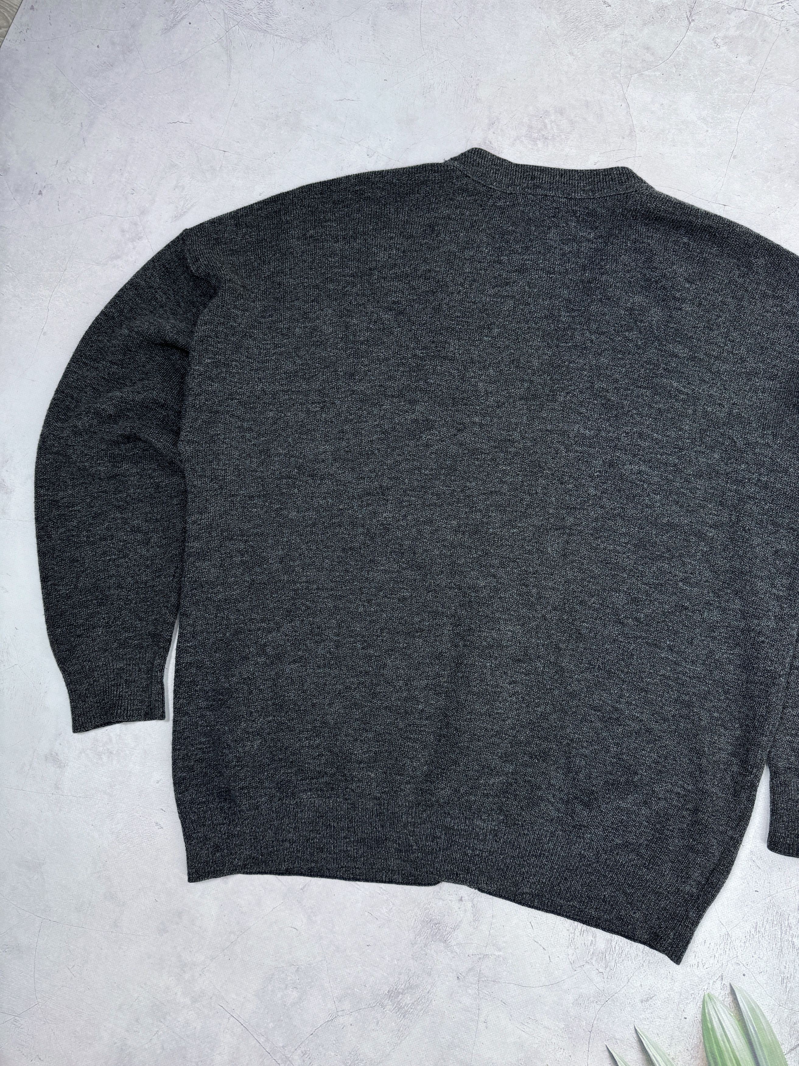 Lacoste 80s Chemise Lacoste Knit Cardigan Wool FRANCE Size US XL / EU 56 / 4 - 18 Thumbnail