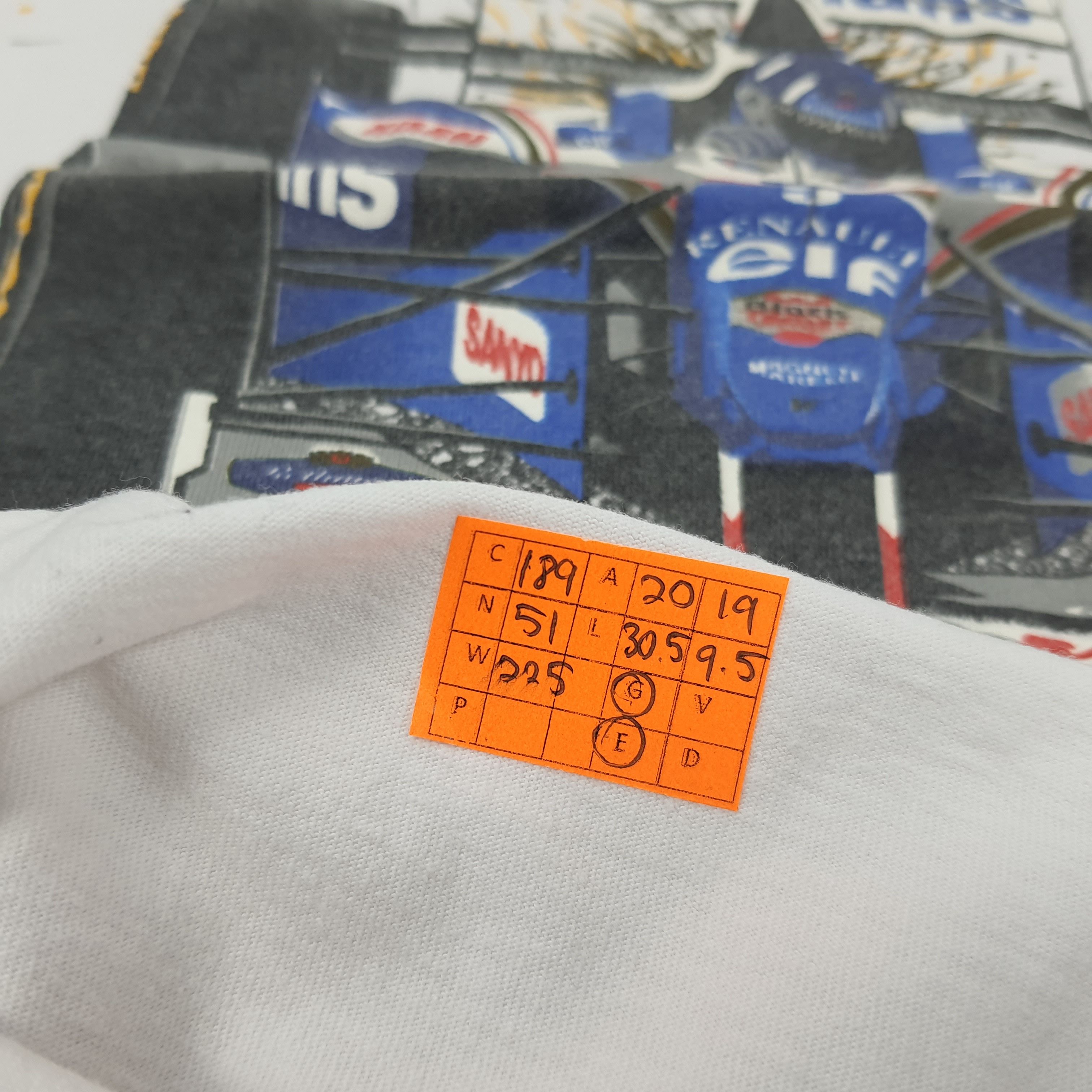 Vintage Vintage Rothman William Renault F1 Motorsports Racing Tshirt Size US M / EU 48-50 / 2 - 9 Thumbnail