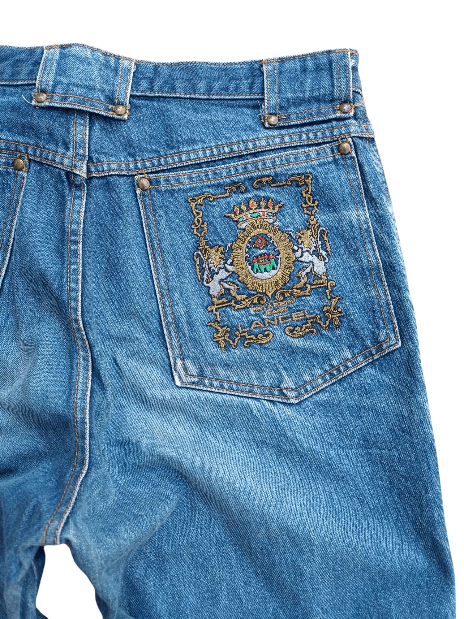 Lancel × Other × Vintage VINTAGE LANCEL PARIS BLUE WASH DENIM E272 Size US 32 / EU 48 - 10 Thumbnail