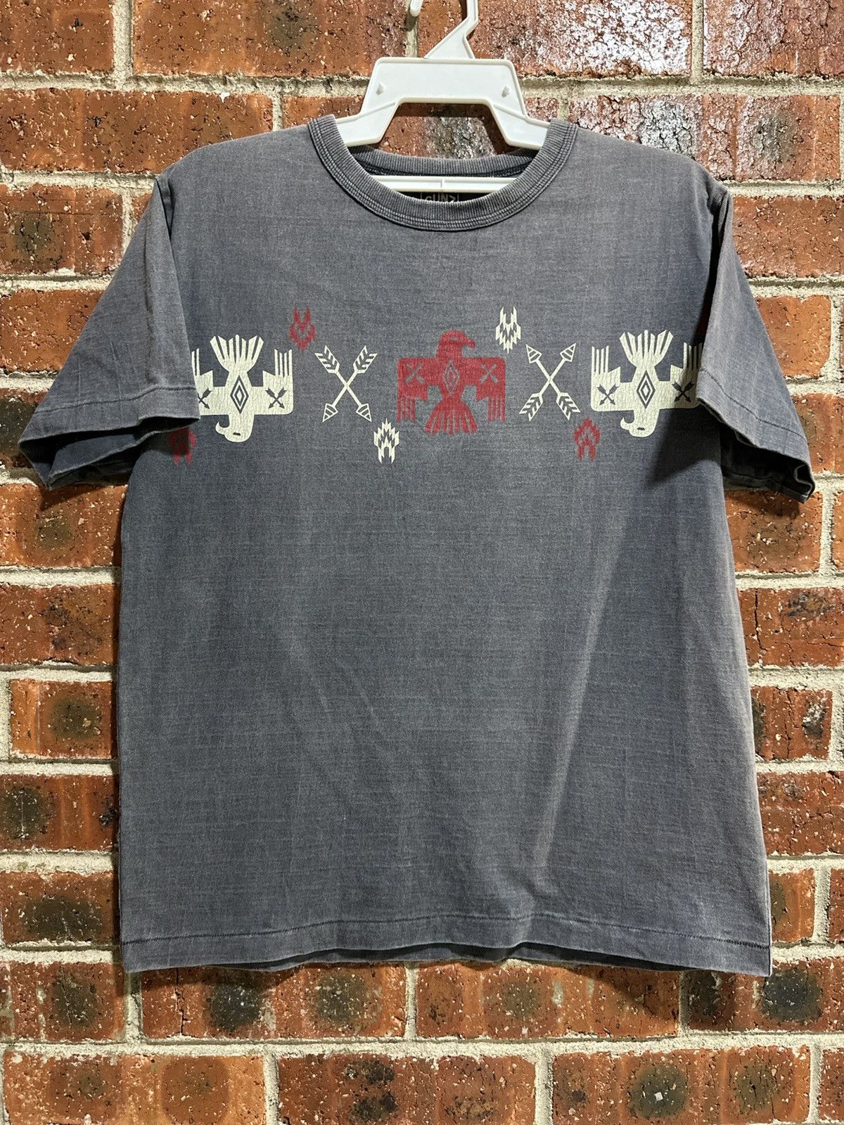 Japanese Brand Vintage Gunz Motorcycle Race Faded Tee Size US M / EU 48-50 / 2 - 2 Thumbnail