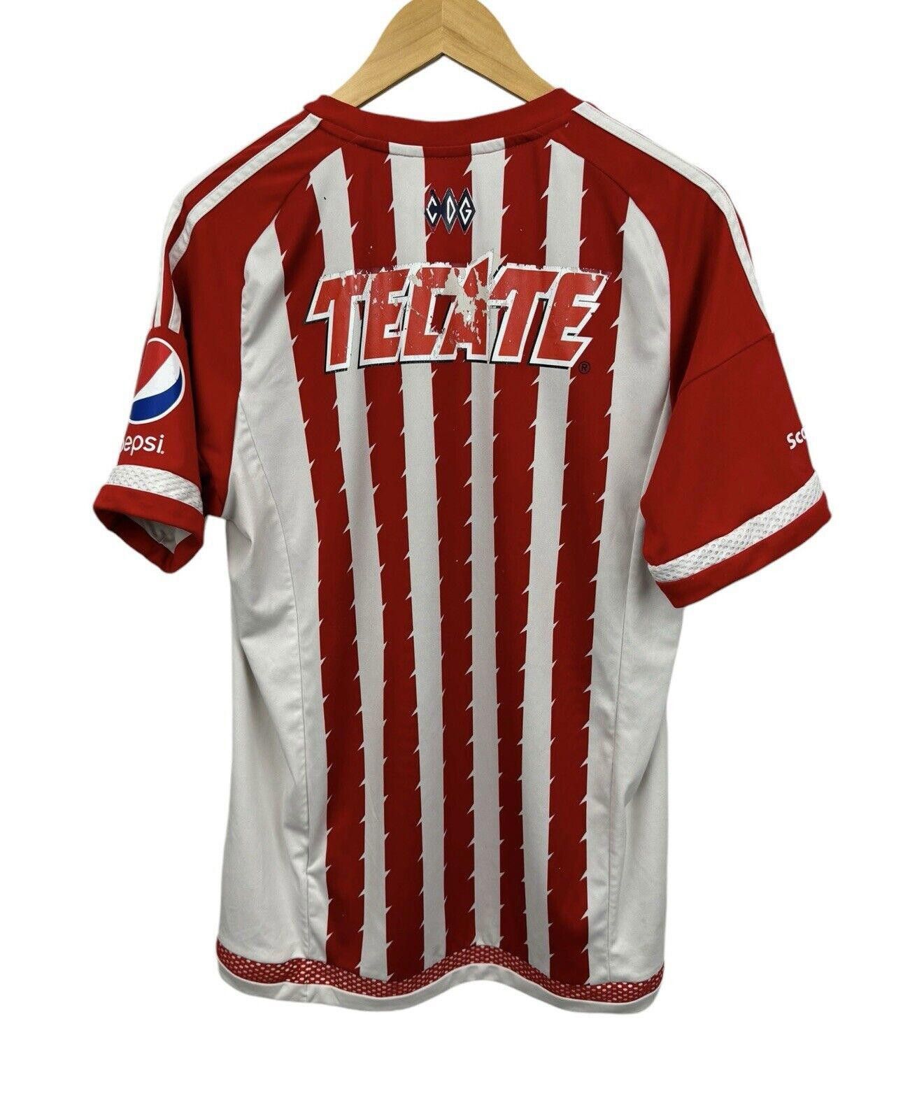 Adidas Adidas Club Chivas Guadalajara Authentic 2015-2016 Jersey L Size ONE SIZE - 5 Thumbnail