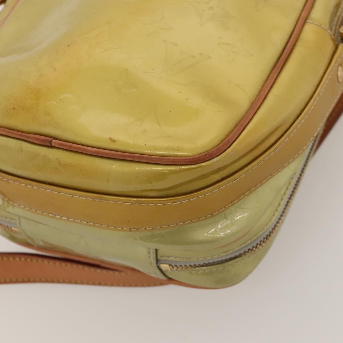 Louis Vuitton LOUIS VUITTON Monogram Vernis Wooster Shoulder Bag Gris Size ONE SIZE - 12 Thumbnail