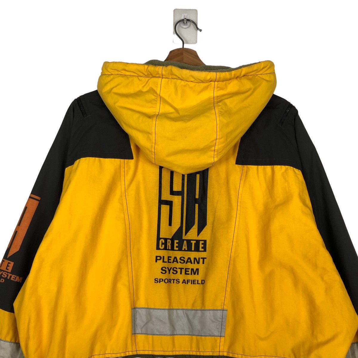 Japanese Brand 🔥Vintage Bondage Biker Jacket Create Pleasant System Cargo Size US L / EU 52-54 / 3 - 9 Thumbnail