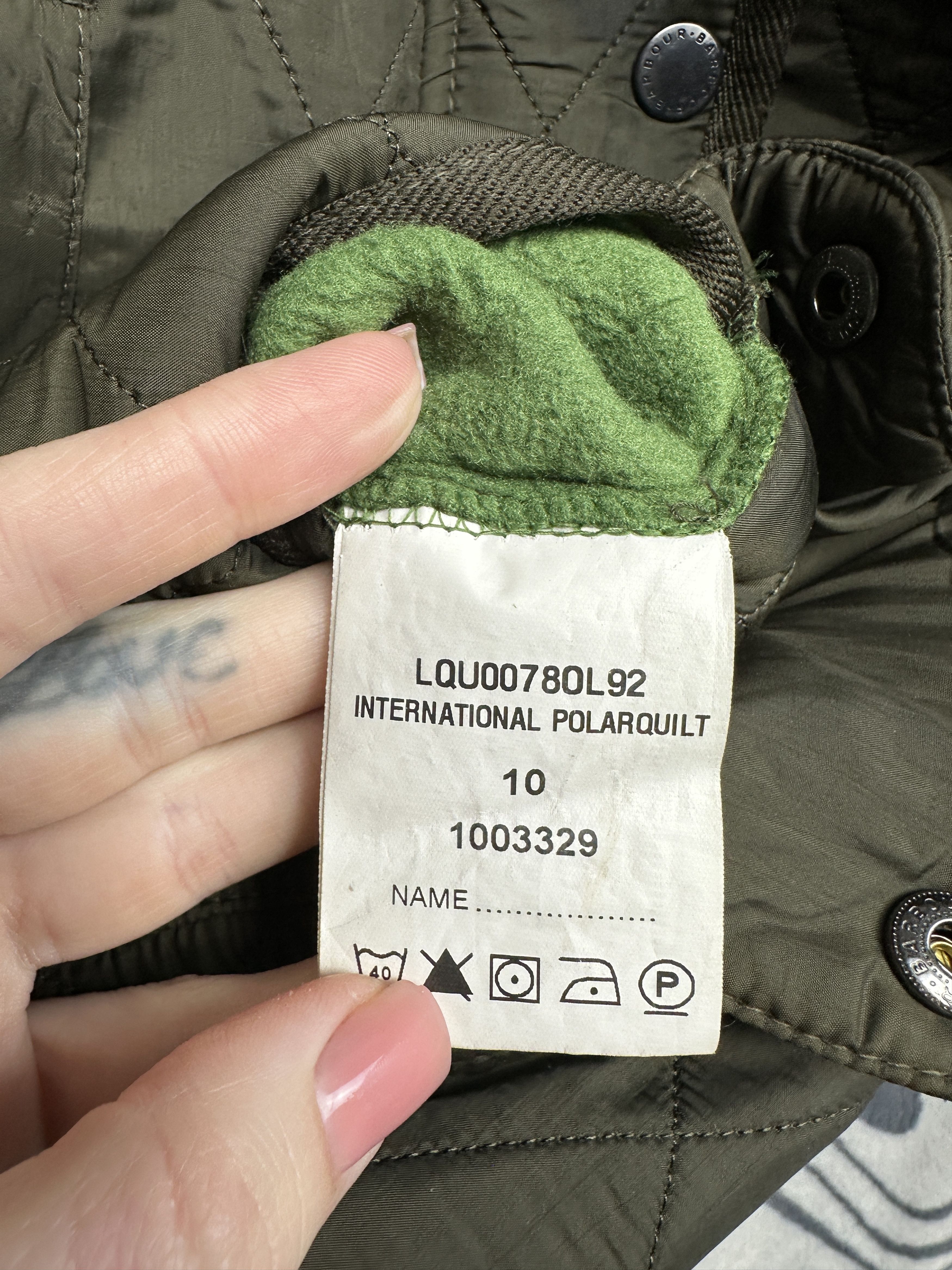 Barbour Barbour International Polarquilt Womens Quilted Jacket Size M / US 6-8 / IT 42-44 - 9 Thumbnail