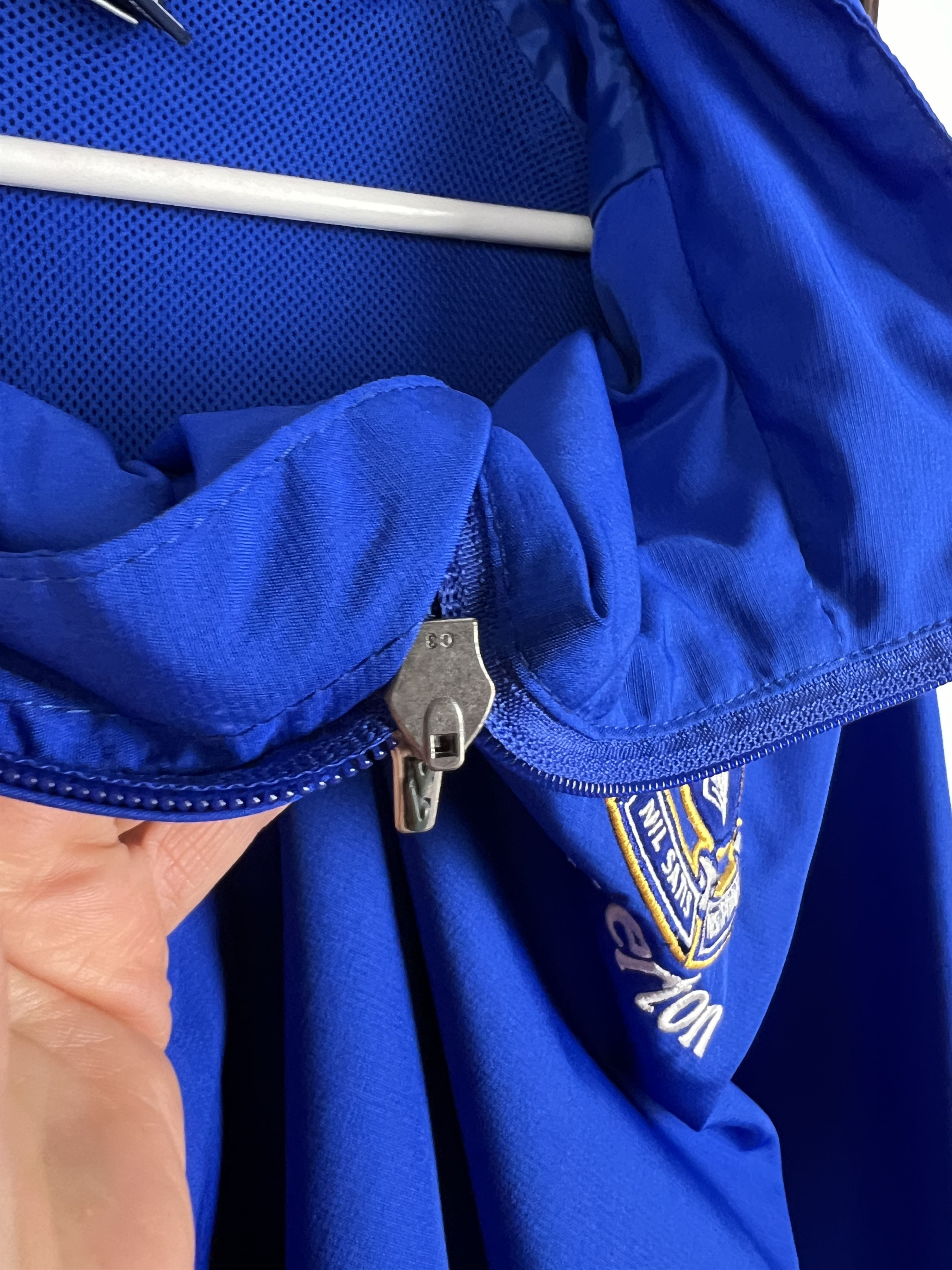 Umbro Vintage Umbro Everton Football Hooded Rain Jacket Track Top Size US XXL / EU 58 / 5 - 4 Thumbnail