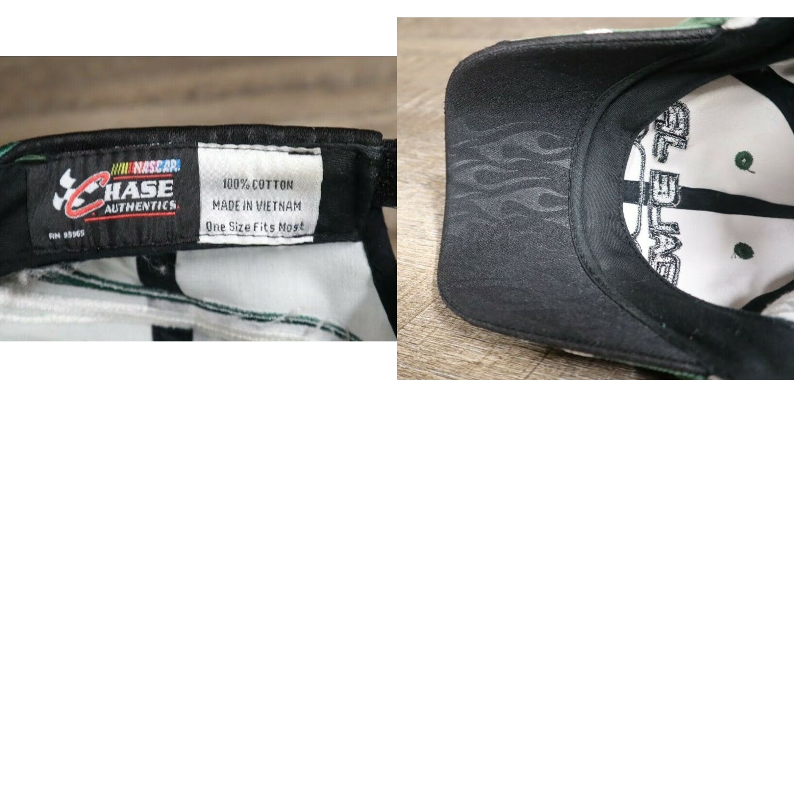 Chase Authentics Dale Earnhardt Jr 88 Chase Authentics Hat Cap Green Adult Strapback Size ONE SIZE - 8 Thumbnail