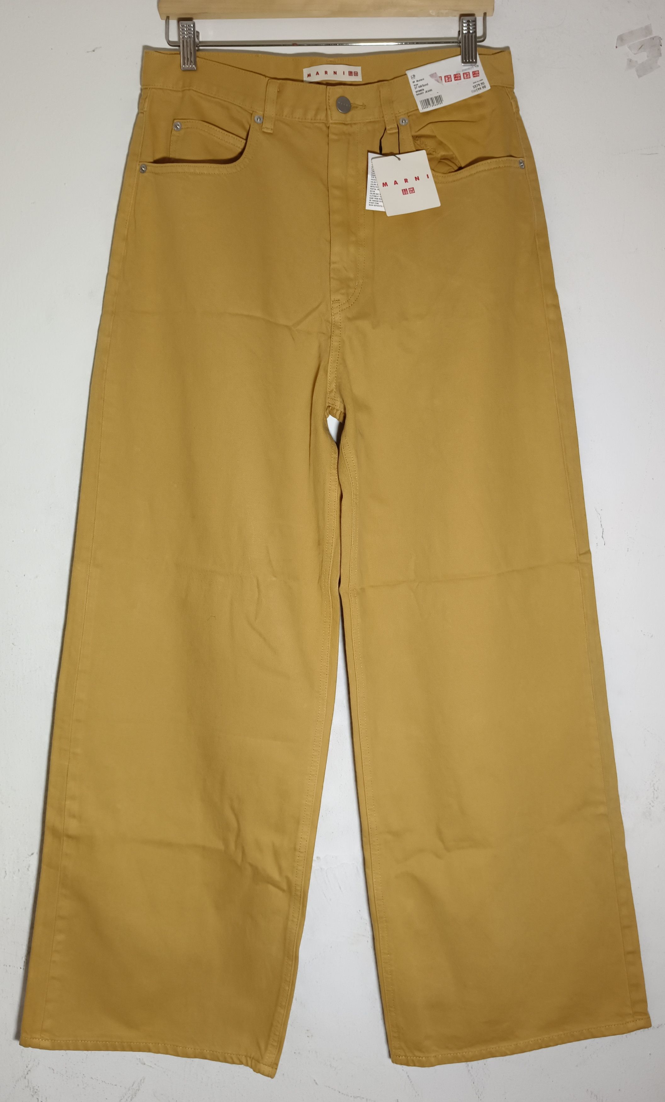 Japanese Brand × Marni Marni Uniqlo high-rise wide leg/baggy jeans Size US 28 / EU 44 - 2 Thumbnail