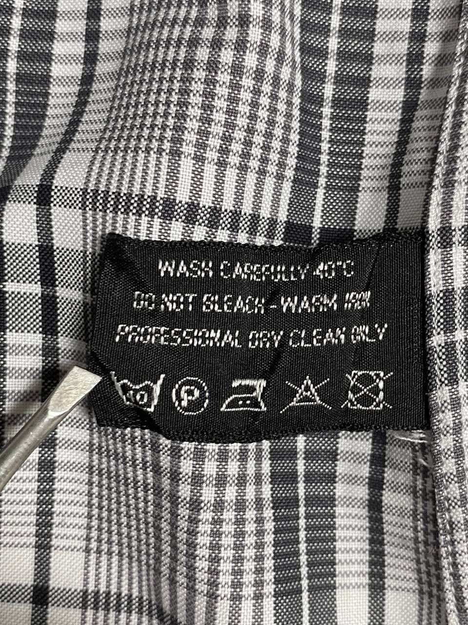 Tom Ford Tom Ford Classic Casual Check Grey Shirt Size US M / EU 48-50 / 2 - 9 Thumbnail