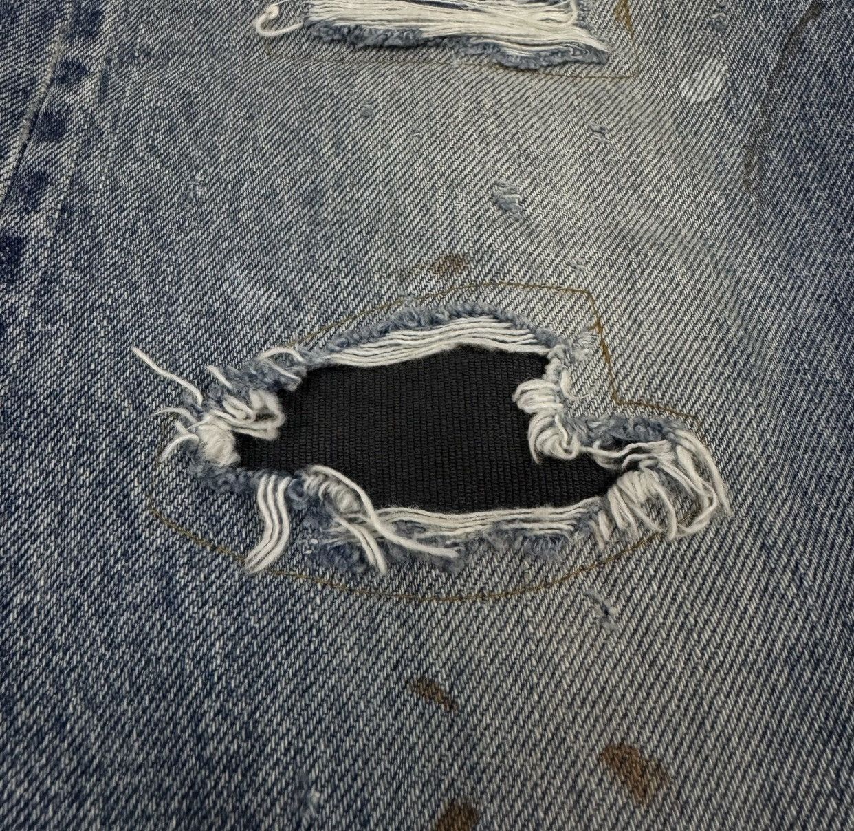 Visvim VISVIM 23AW I.C.T. SS JOURNEYMAN PANTS TACKED CRASH jeans Size US 40 / EU 56 - 5 Thumbnail