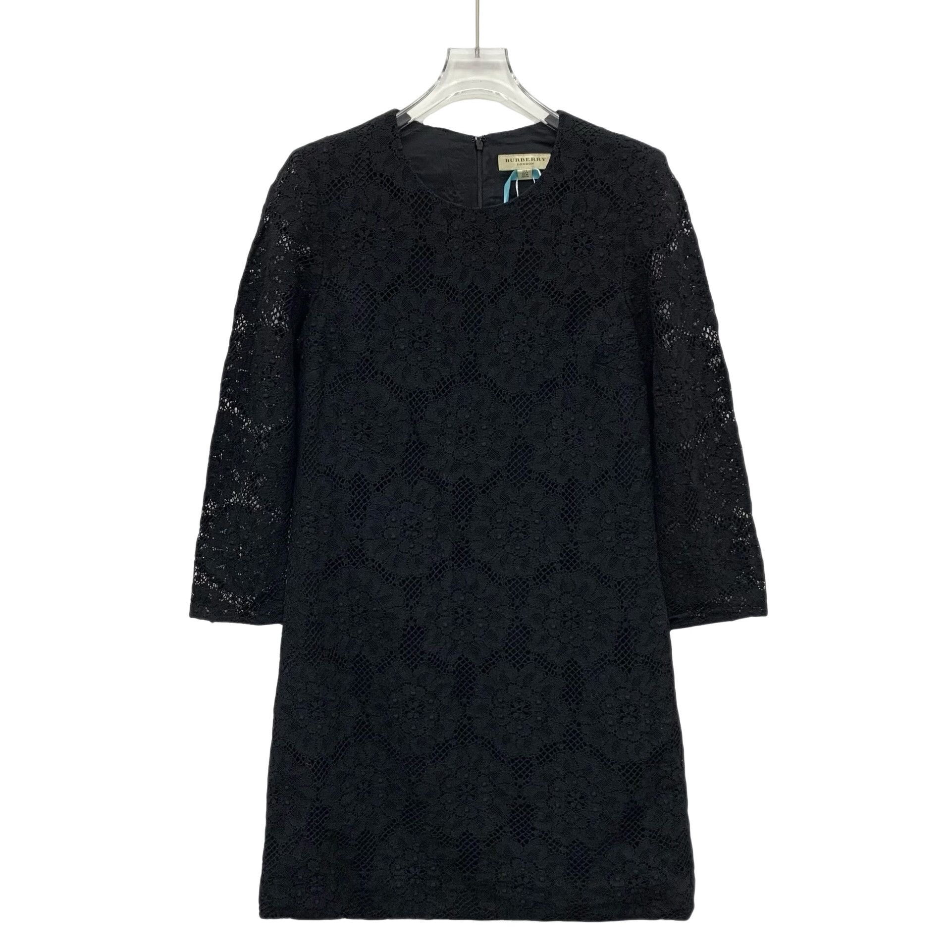 Burberry Burberry Floral Lace Cotton Mini Dress US 6 Size S / US 4 / IT 40 - 1 Thumbnail