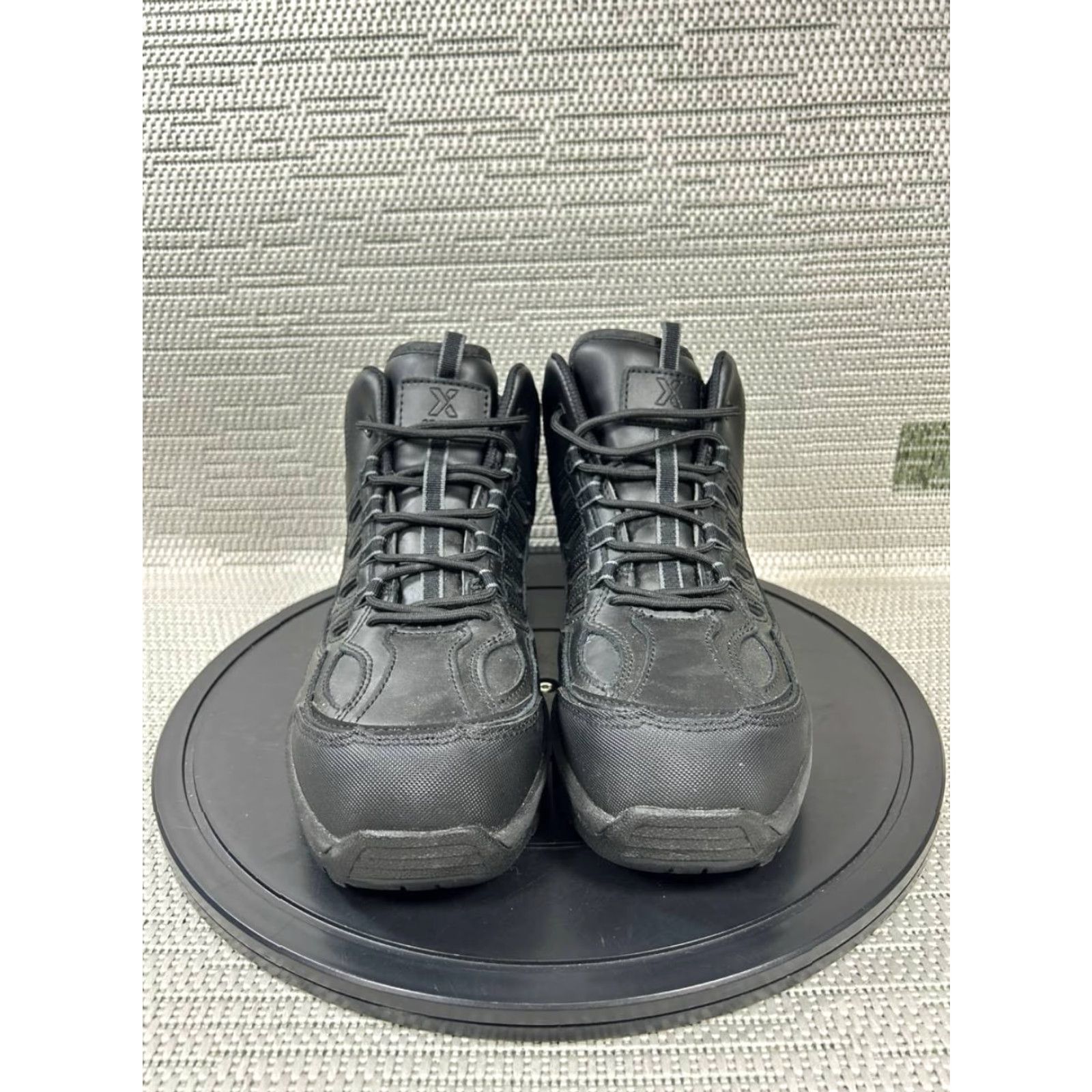 Vintage SR Max Boone Composite Toe Boot Mens Size 12 M Black Leather Slip Resistant Work Shoes Size US 12 / EU 45 - 5 Thumbnail