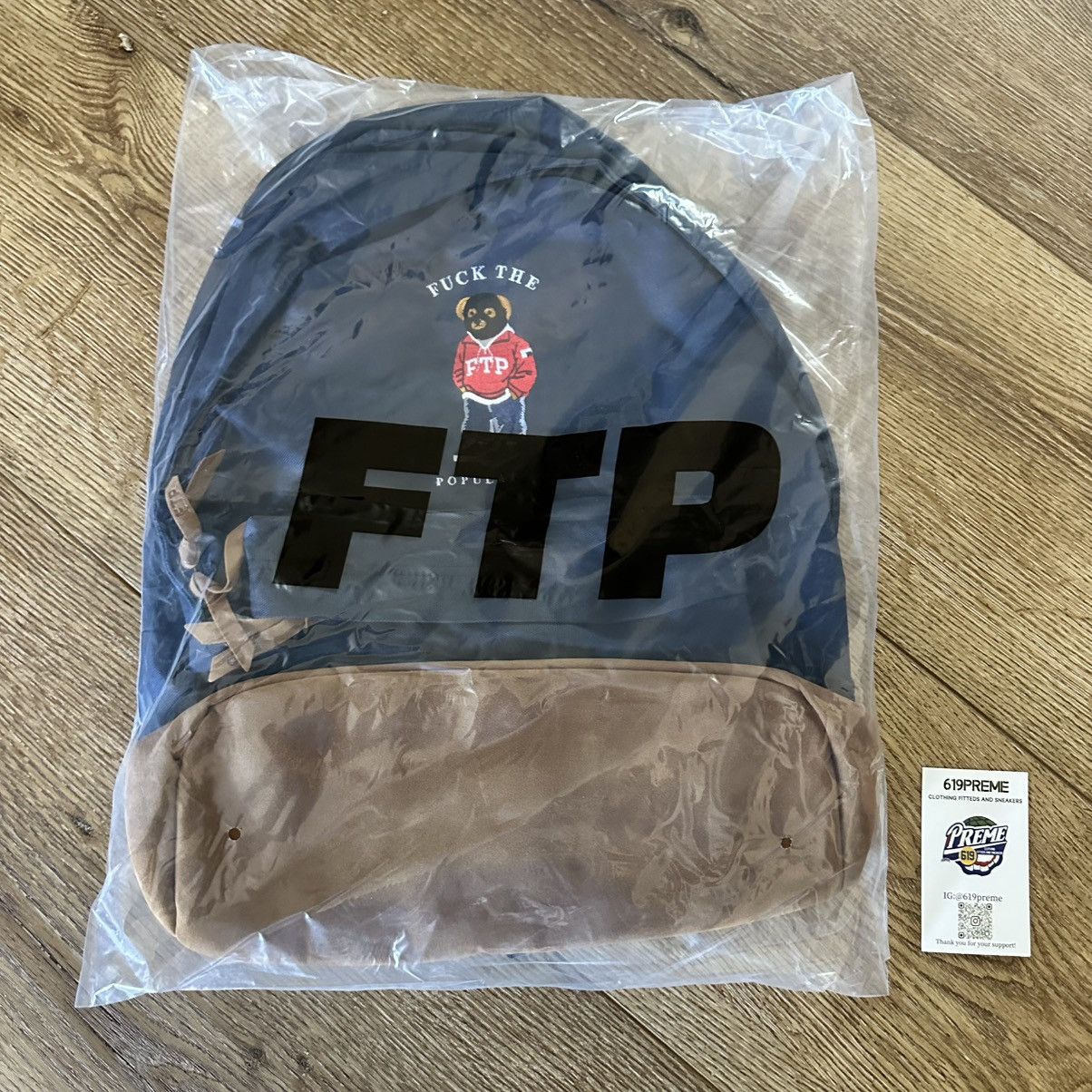 Fuck The Population FTP Backpack Navy Size ONE SIZE - 1 Thumbnail