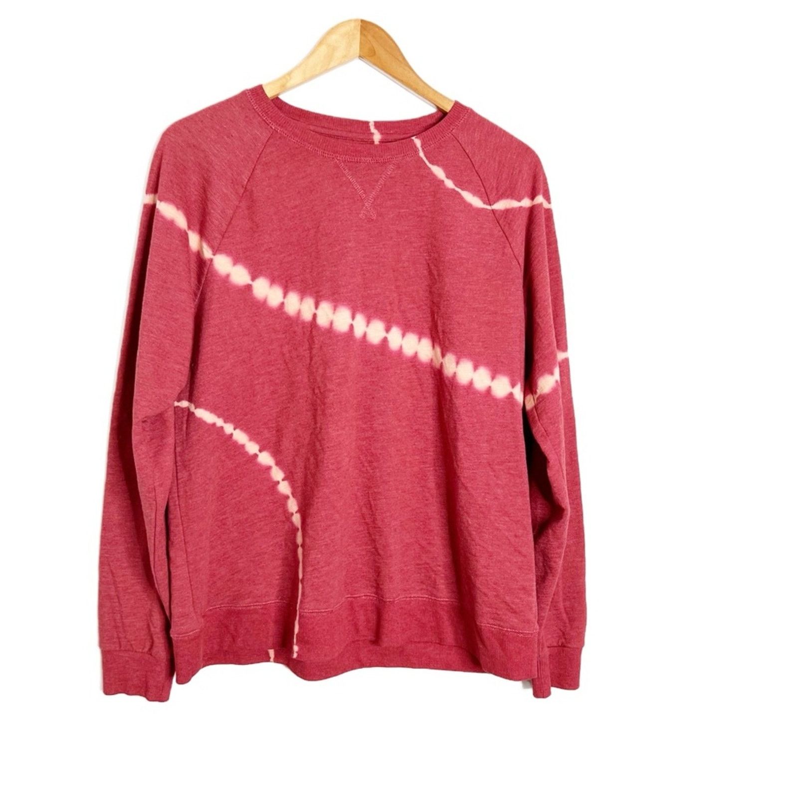 Sonoma Sonoma Women’s Red Crewneck Knit Sweater Pullover Size L / US 10 / IT 46 - 4 Thumbnail