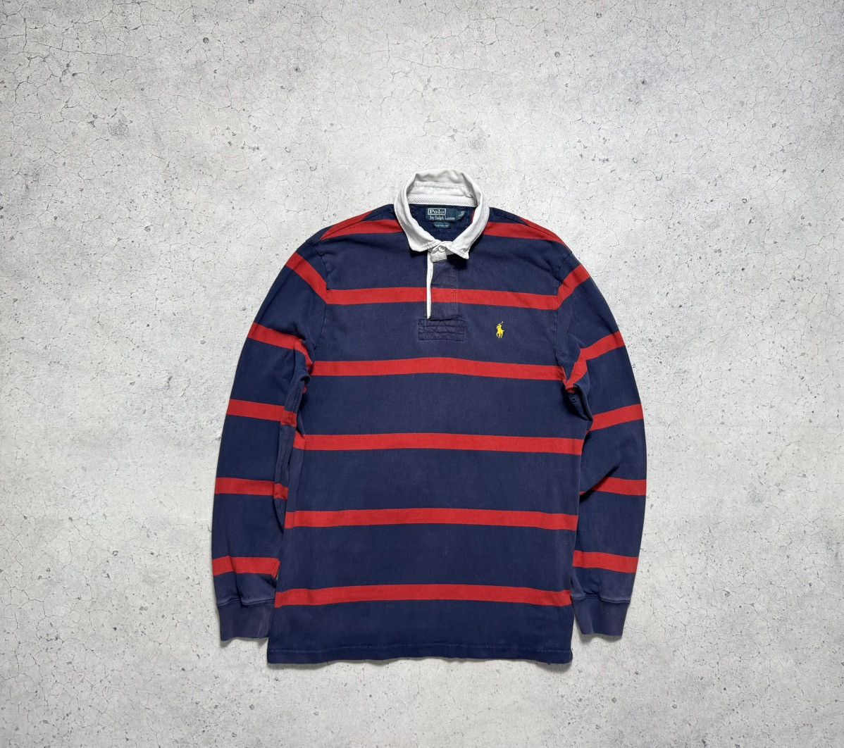 Polo Ralph Lauren Polo Ralph Lauren Rugby Sweatshirt Vintage 90’s PRL Size US L / EU 52-54 / 3 - 1 Thumbnail