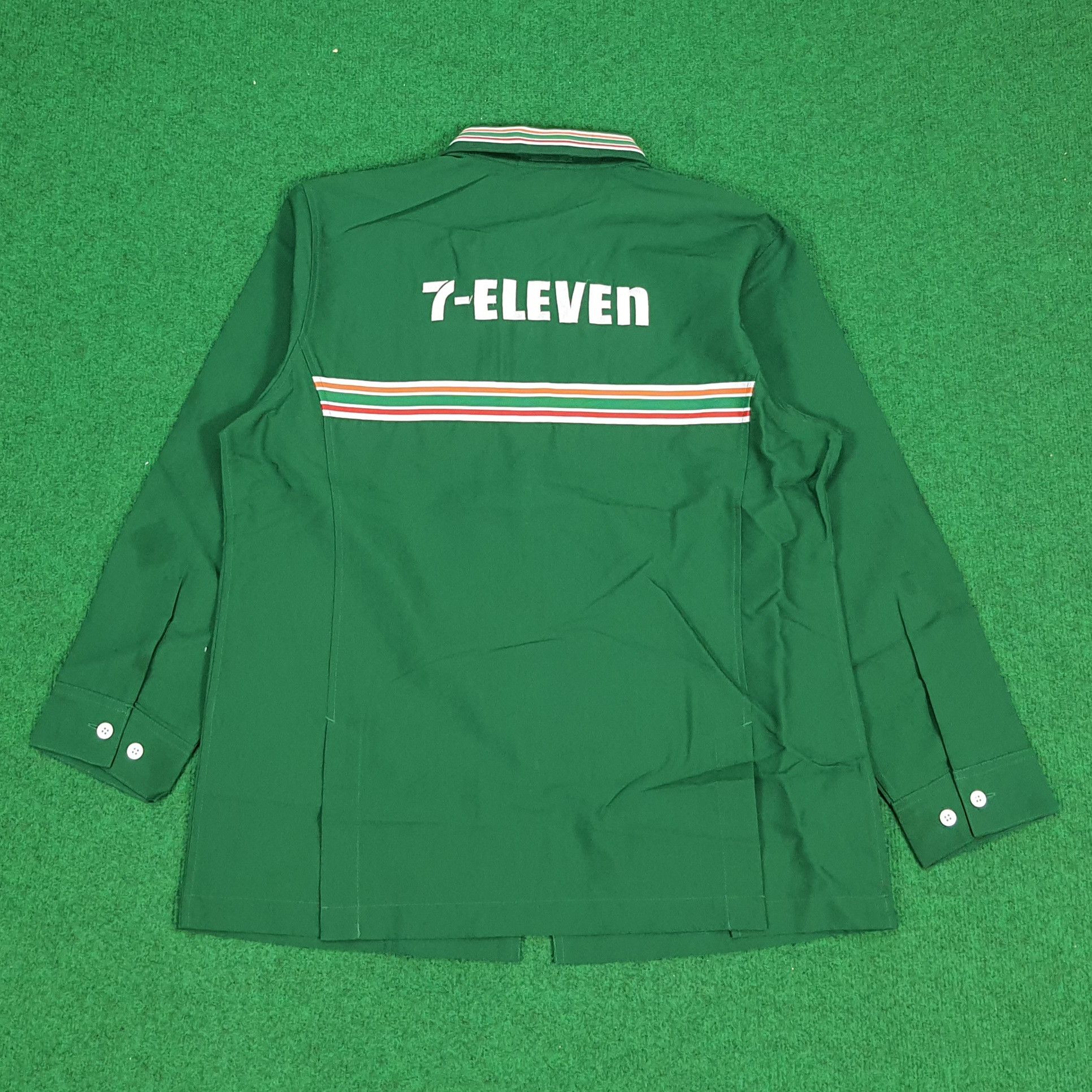 Japanese Brand × Vintage Vintage 7 Eleven Japan Mart Staff Unifrom Jacket Size M / US 6-8 / IT 42-44 - 3 Thumbnail