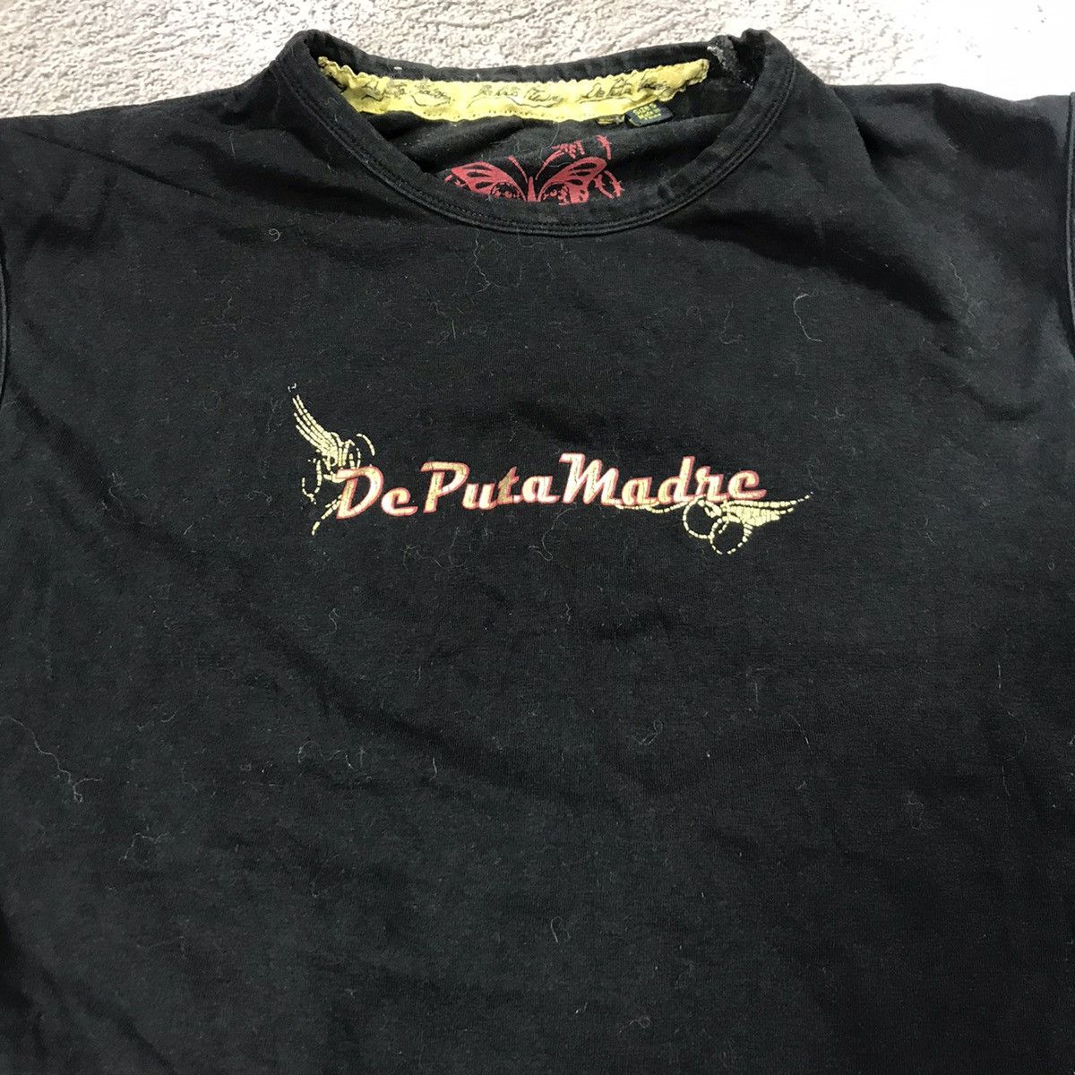 Vintage Vintage Y2K De Puta Madre Graphic Tank Top Streetwear Boxy S Size S / US 4 / IT 40 - 2 Thumbnail