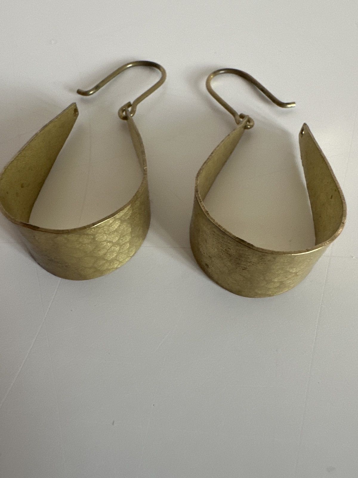 Vintage Golden earrings Size ONE SIZE - 4 Thumbnail