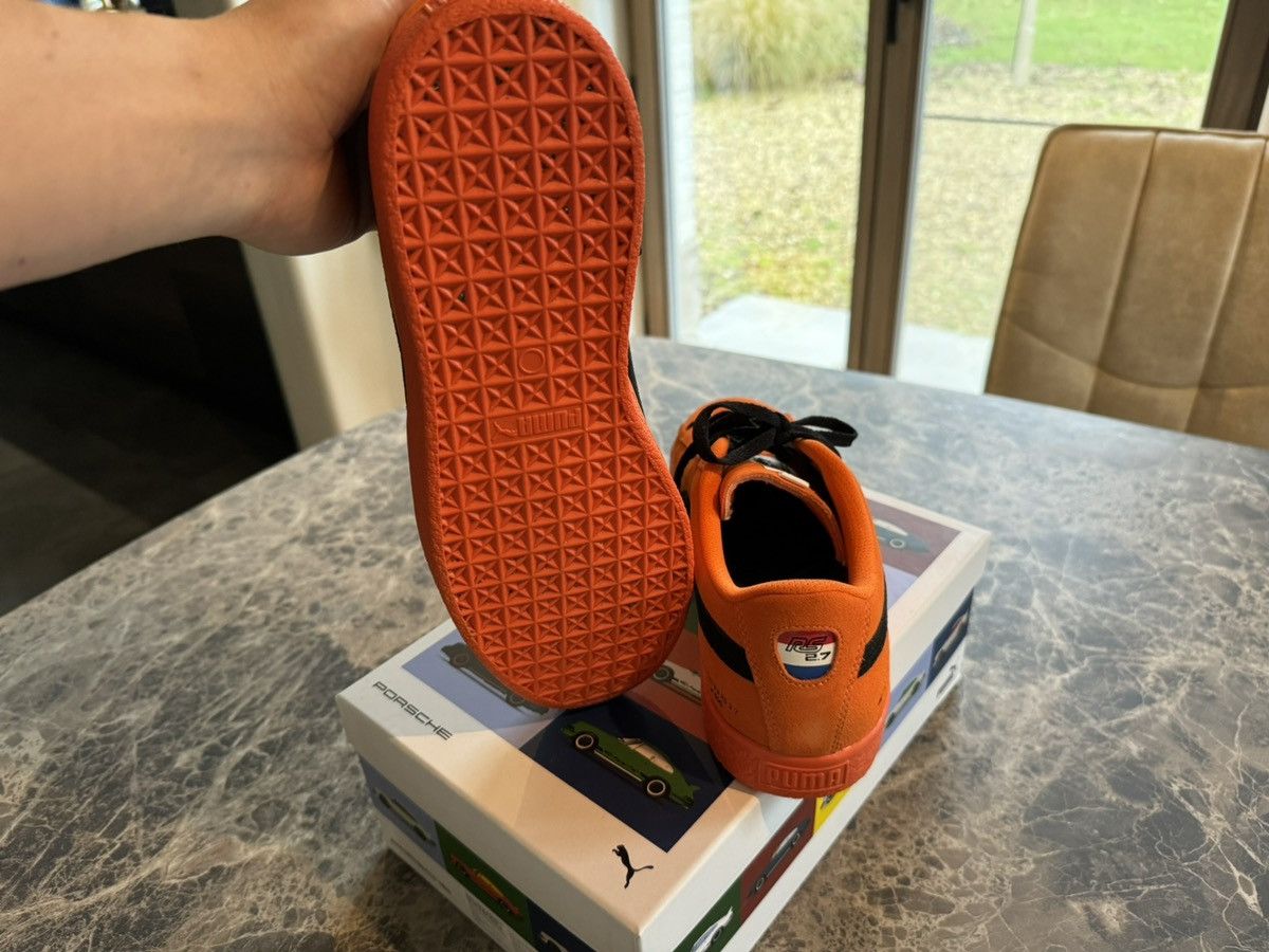 Porsche Design × Puma Puma Suede 2.7 RS Porsche 50th Anniversary Ben Pon Orange Size US 12 / EU 45 - 8 Thumbnail