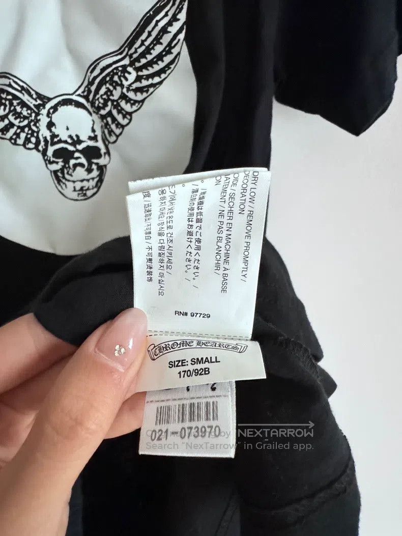 Chrome Hearts CHROME HEARTS Size S Black short sleeves Size US S / EU 44-46 / 1 - 2 Thumbnail