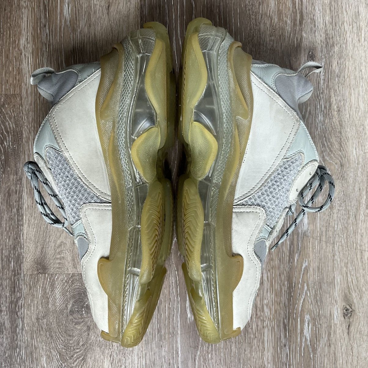 Balenciaga grey balenciaga triple S Size US 12 / EU 45 - 3 Thumbnail