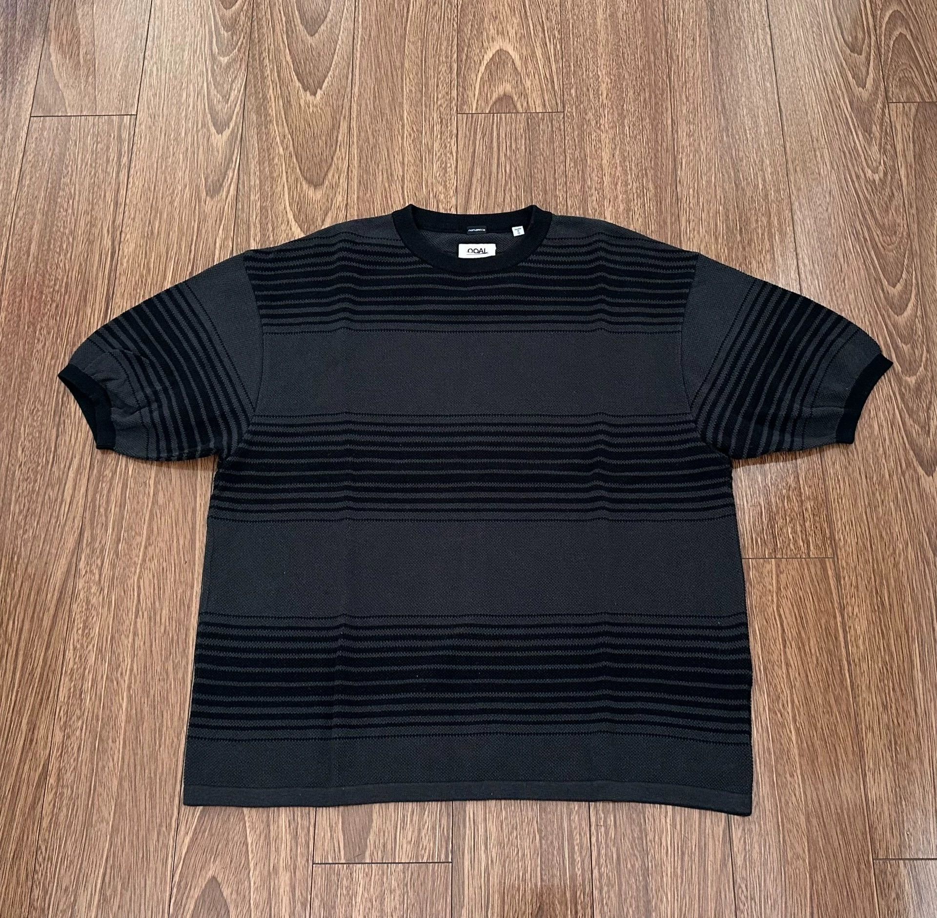 Nanamica NANAMICA × MONKEY TIME OOAL TEE S (oversized) stripe Size US S / EU 44-46 / 1 - 1 Thumbnail
