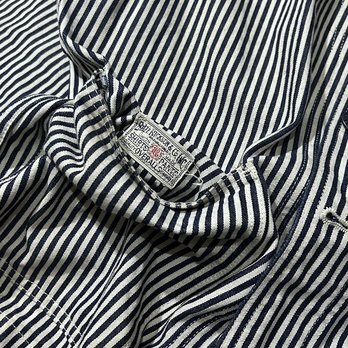 Buzz Rickson's LIKE NEW! Buzz Rickson’s Navy WWII Utility Hickory Jacket Size US S / EU 44-46 / 1 - 7 Thumbnail