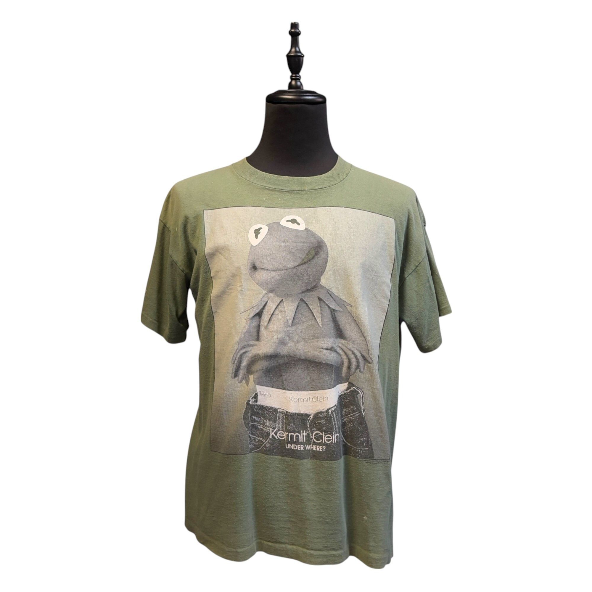 Vintage Kermit Clein T-Shirt Size L Size US L / EU 52-54 / 3 - 1 Thumbnail