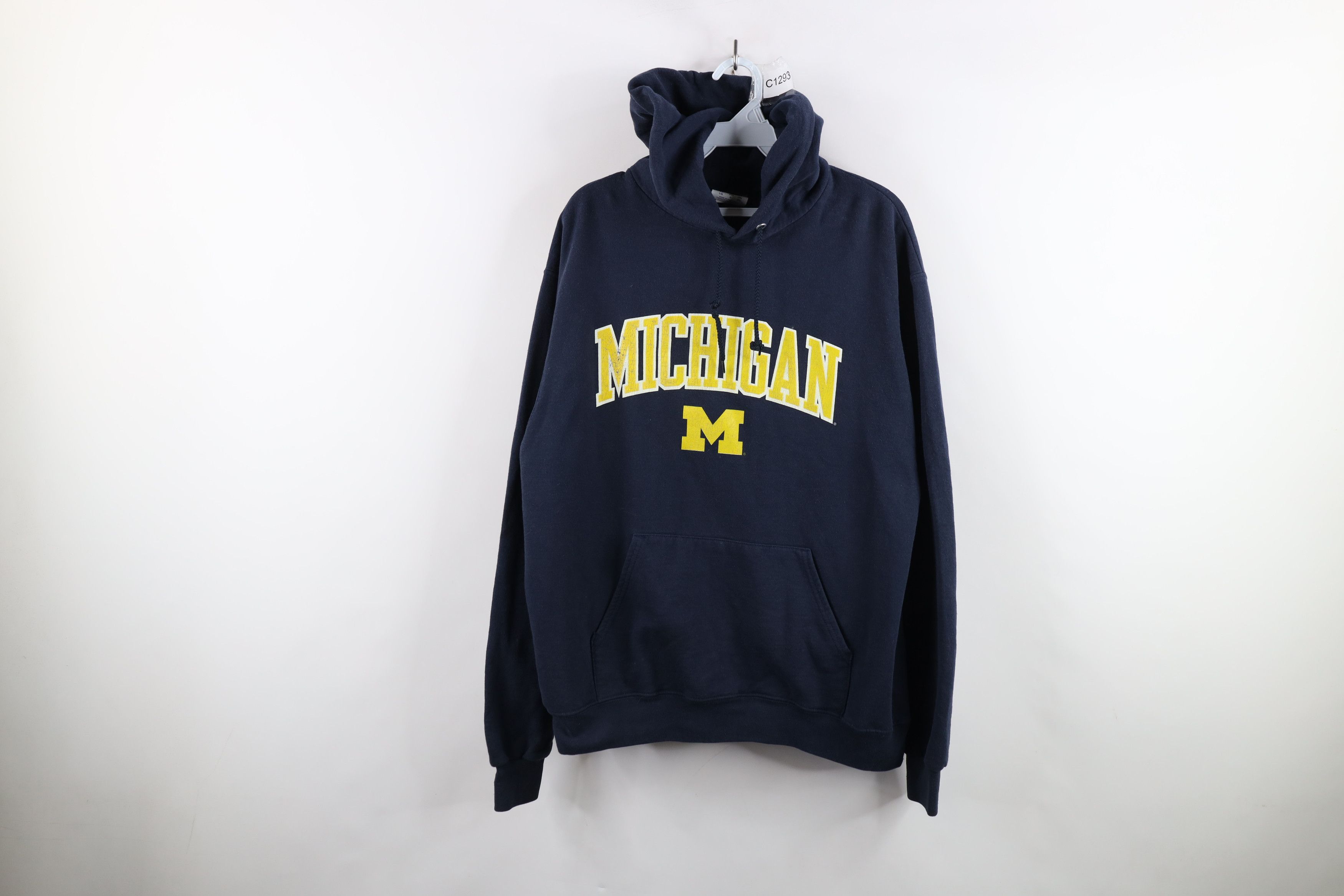 Champion Vintage Champion Spell Out University of Michigan Hoodie Size US L / EU 52-54 / 3 - 1 Thumbnail