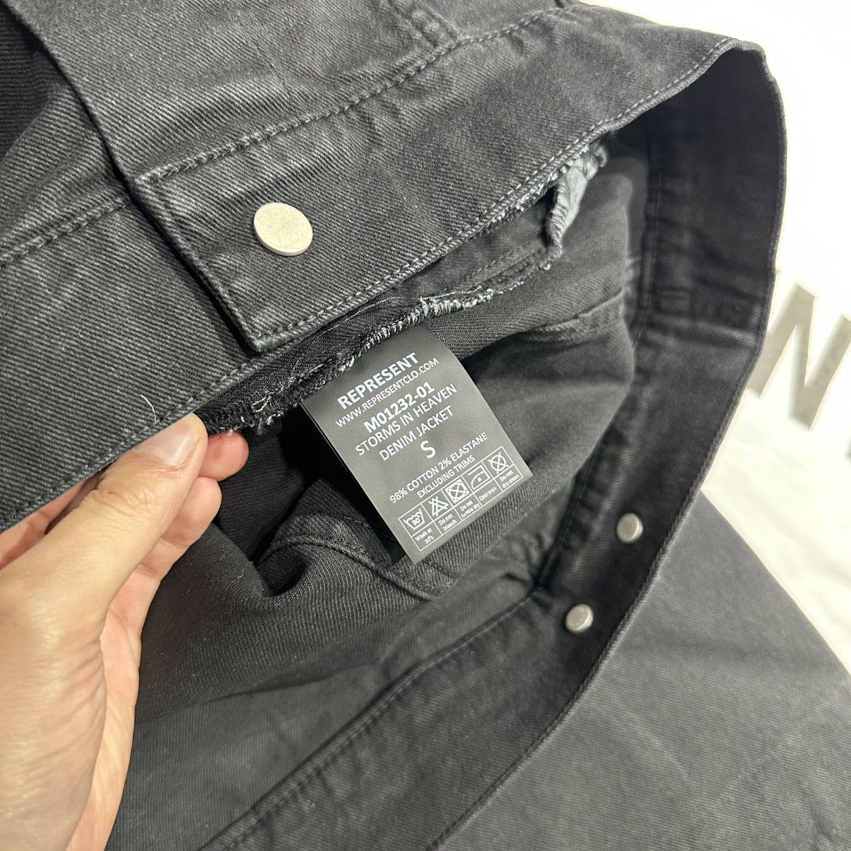 Represent Clo. Represent Storms In Heaven Denim Jacket Size US S / EU 44-46 / 1 - 8 Thumbnail