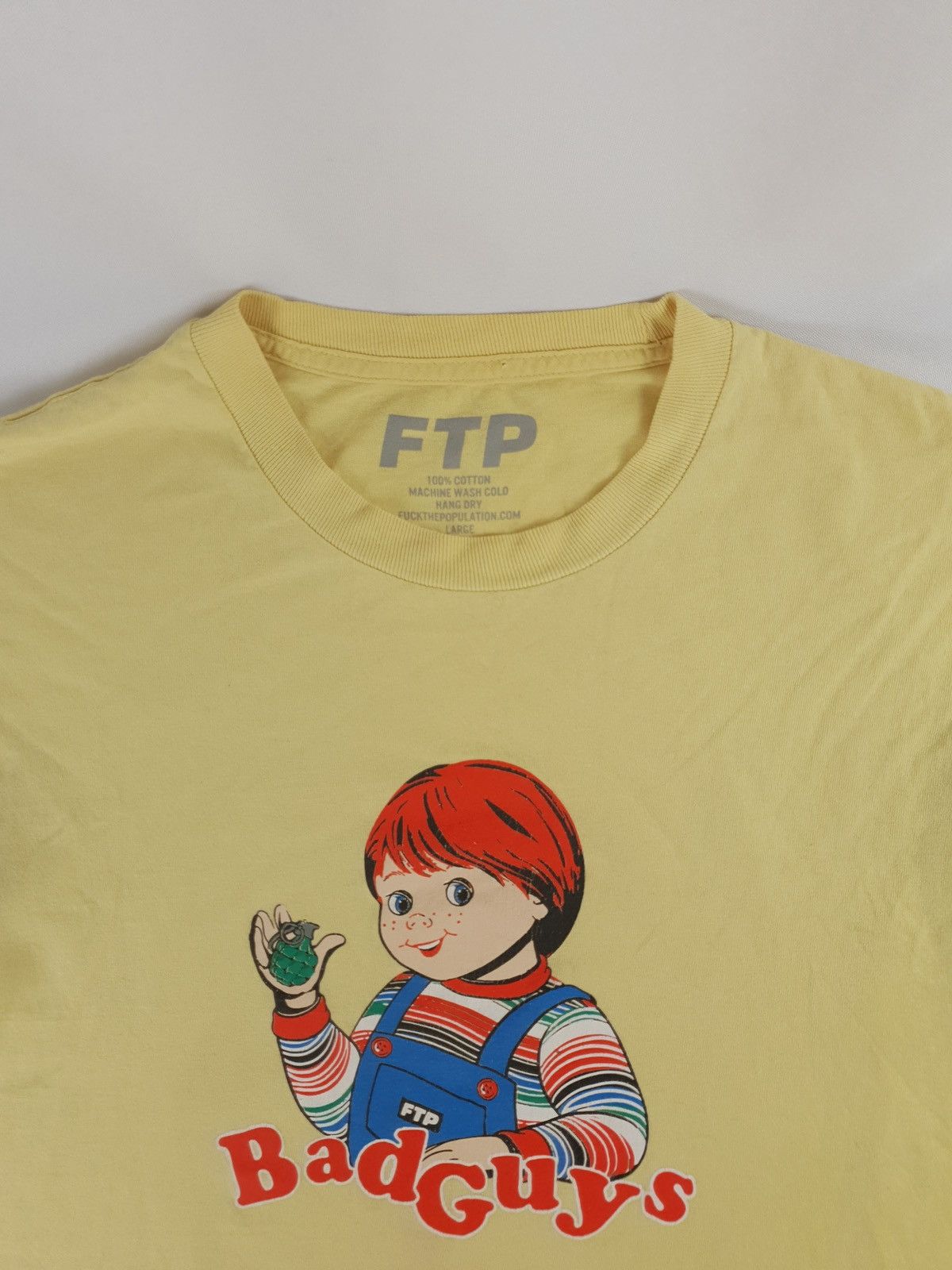 Fuck The Population FTP BadGuys Tee (2024 Size US L / EU 52-54 / 3 - 3 Thumbnail