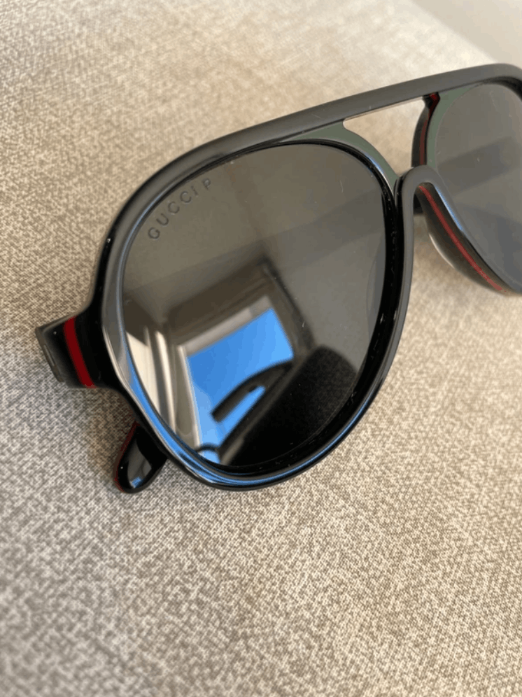 Gucci GUCCI Sunglasses GG0270 Wrap Shield Sport Mask GG Vintage Size ONE SIZE - 5 Thumbnail