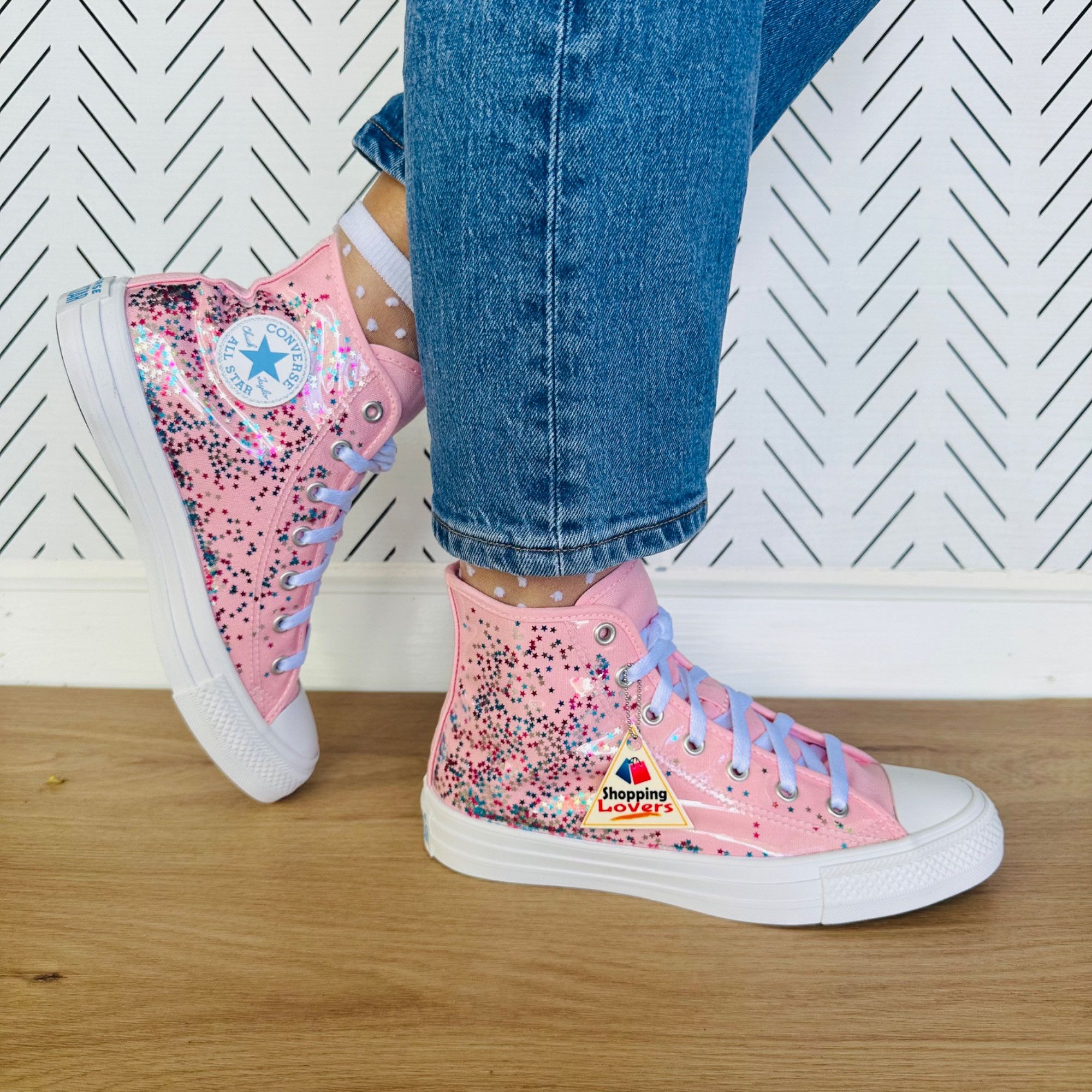 Converse Converse Kids Shoes Chuck Taylor Hi Sz 5 Pink Encapsulated Grailed