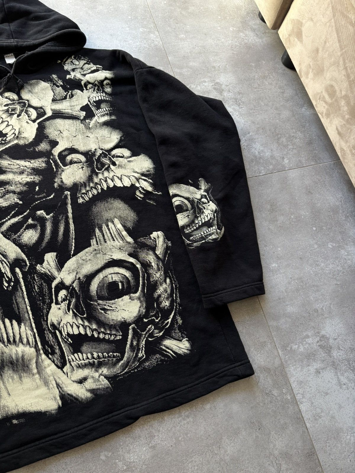 Other SCARY SKULL FACES HOODIE TRAVIS SCOTT STYLE Y2K Size US XL / EU 56 / 4 - 3 Thumbnail
