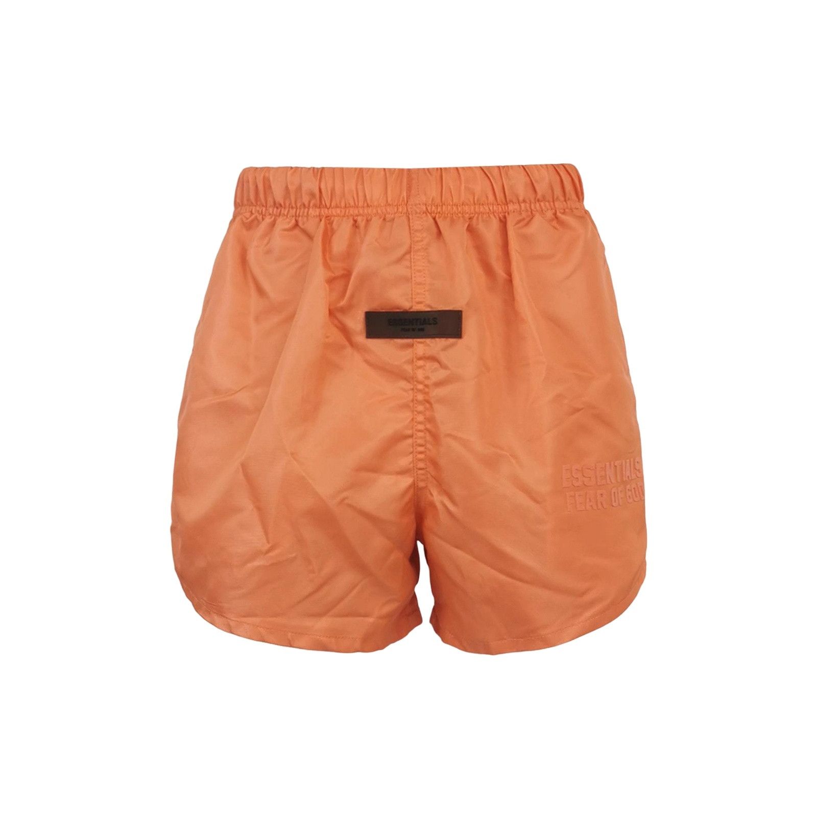 FOG Fear of God Essentials Orange Logo Shorts XXS Size US 26 / EU 42 - 1 Thumbnail